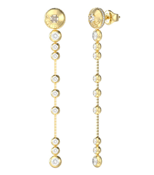 Women Sparks Earrings Gold Steel