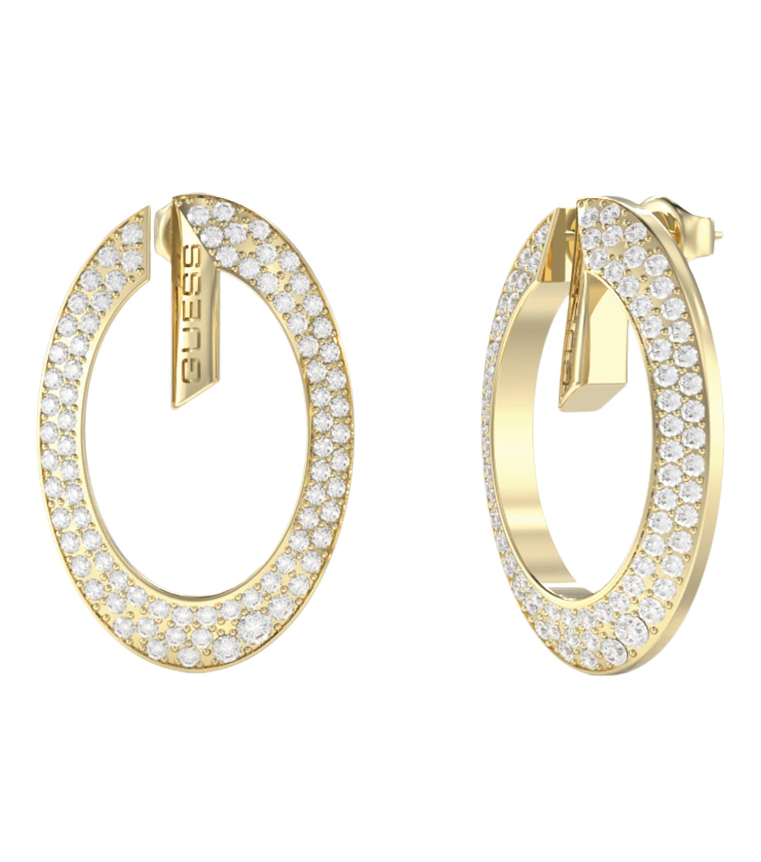Ladies G Camden Earrings Gold Steel