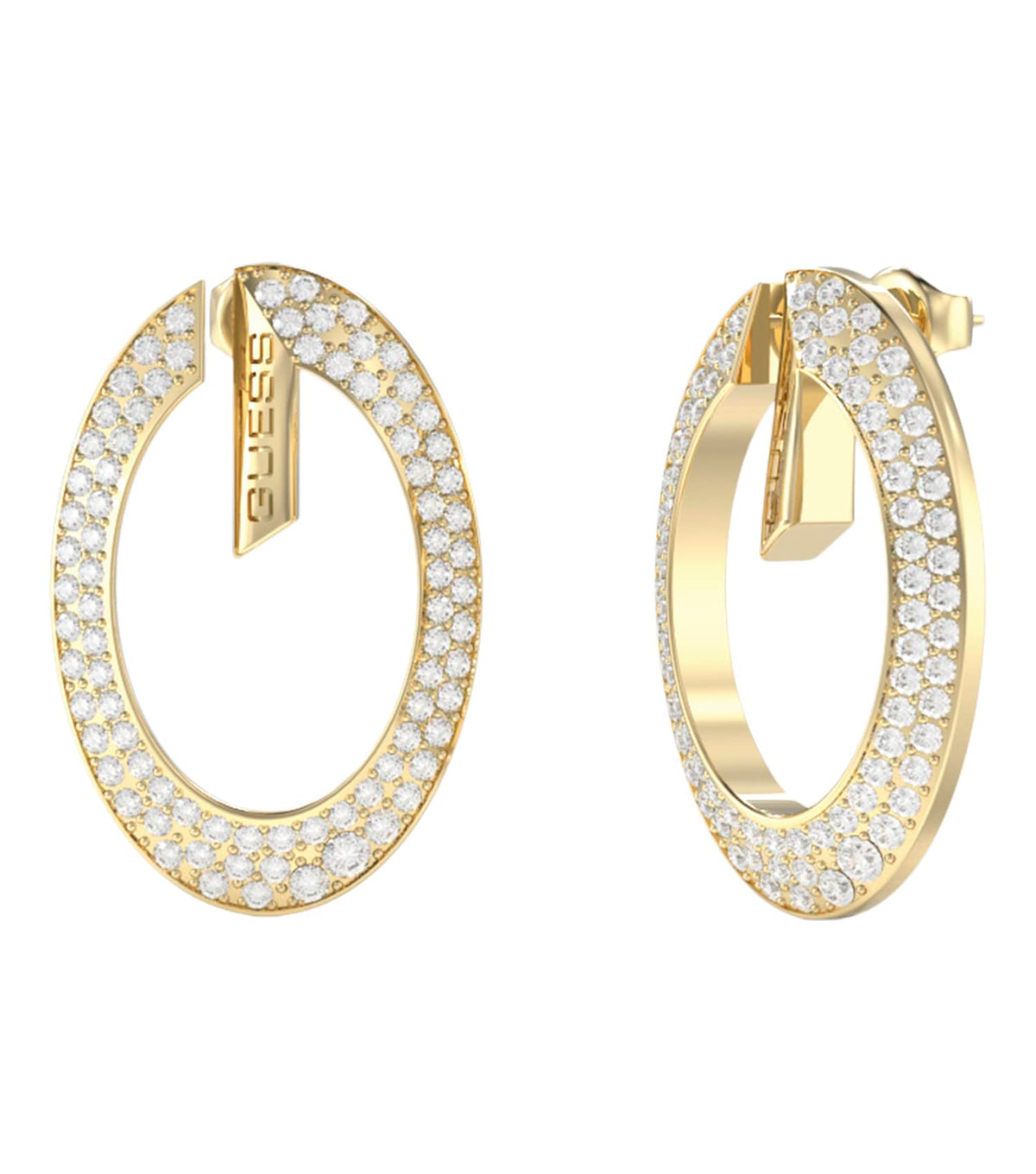 Ladies G Camden Earrings Gold Steel