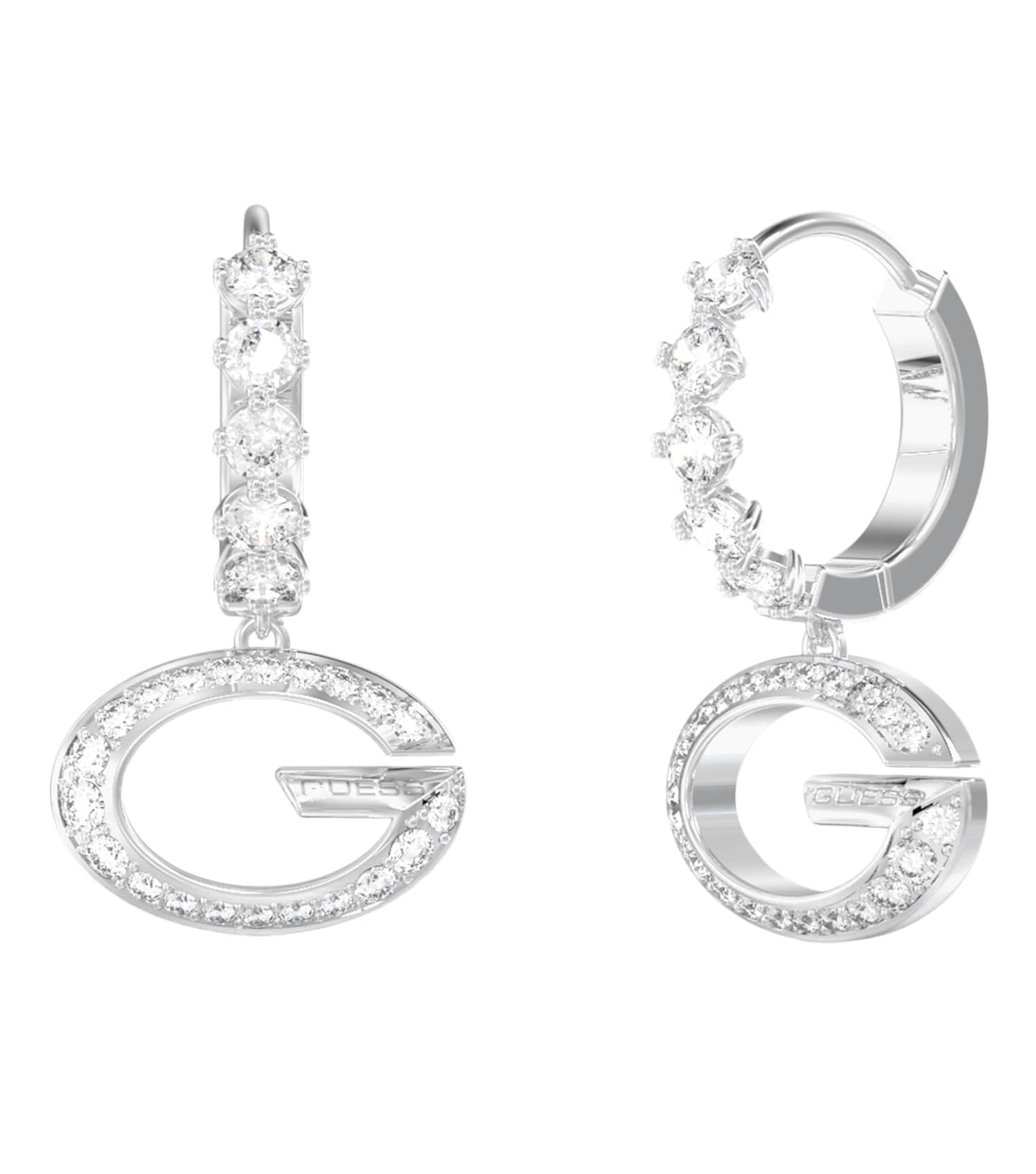 Ladies G Camden Earrings Silver Steel