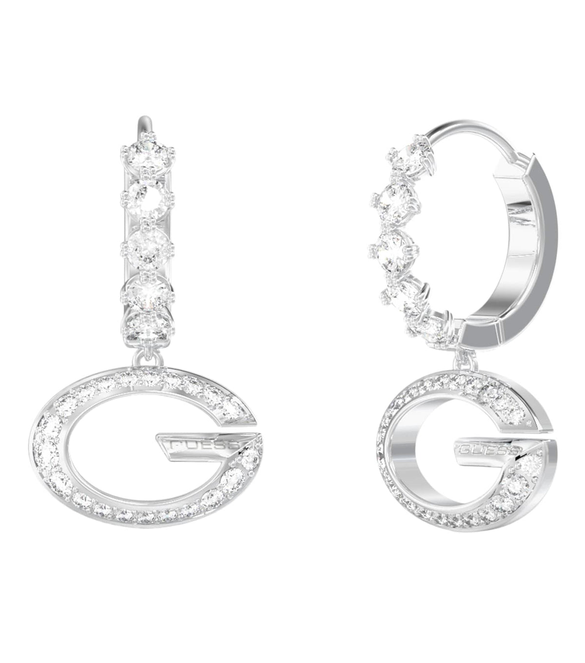Ladies G Camden Earrings Silver Steel
