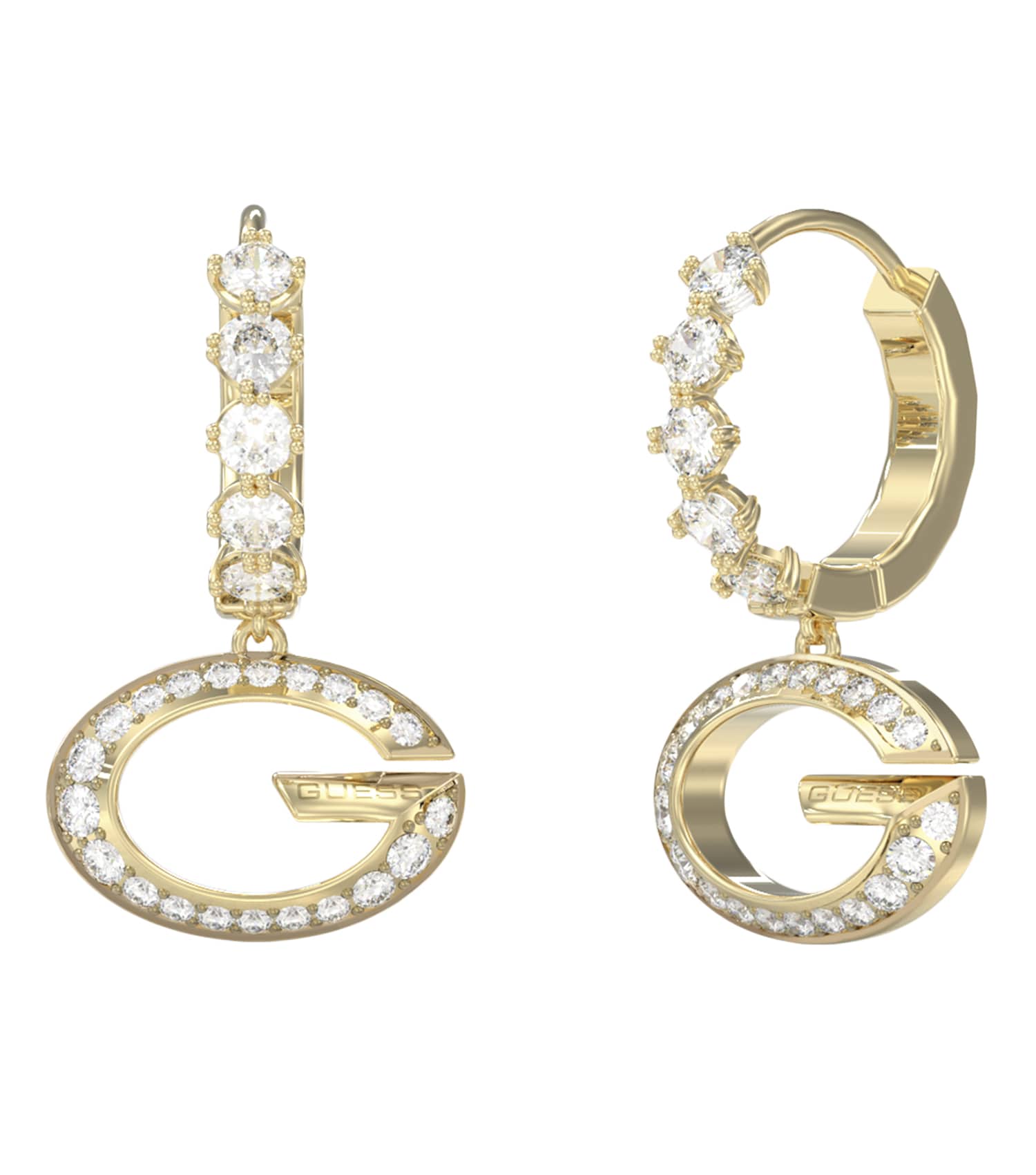 Ladies G Camden Earrings Silver Steel