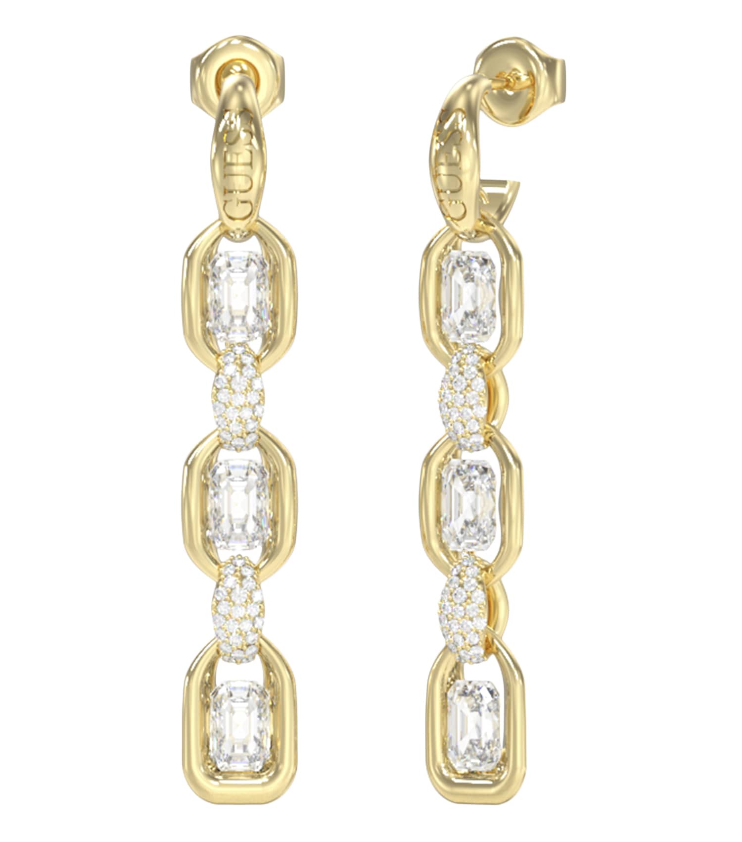 Ladies Radiosa Earrings Silver Steel