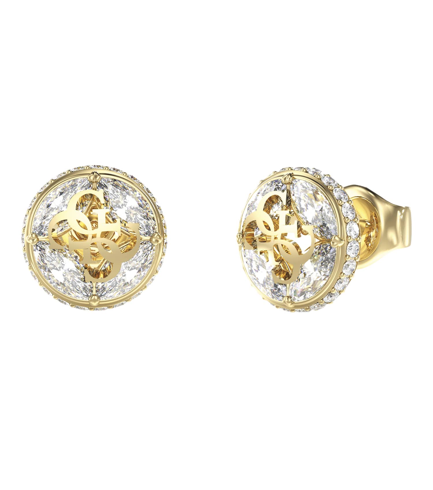 Ladies 4G Supreme Earrings Gold Steel