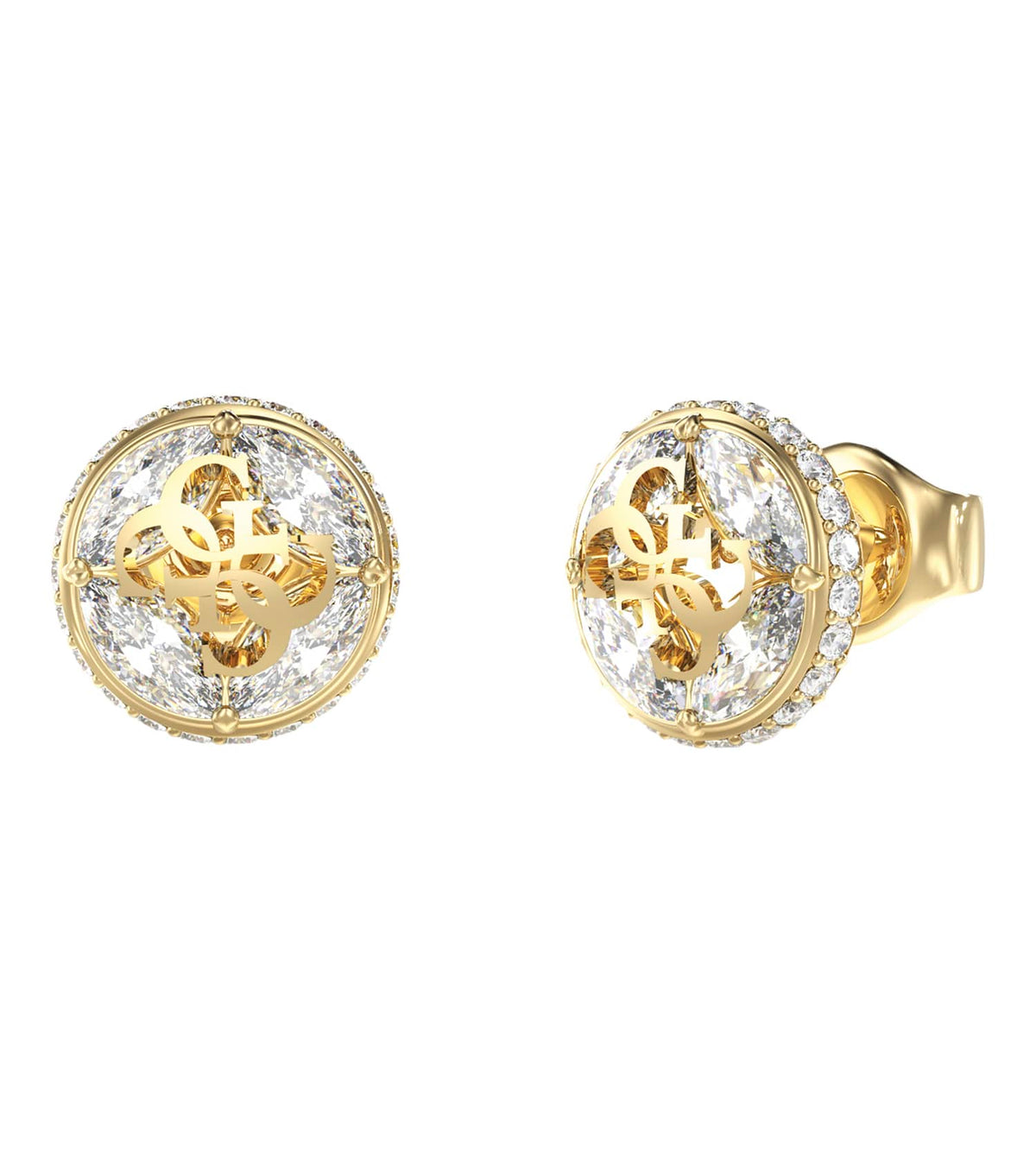 Ladies 4G Supreme Earrings Gold Steel