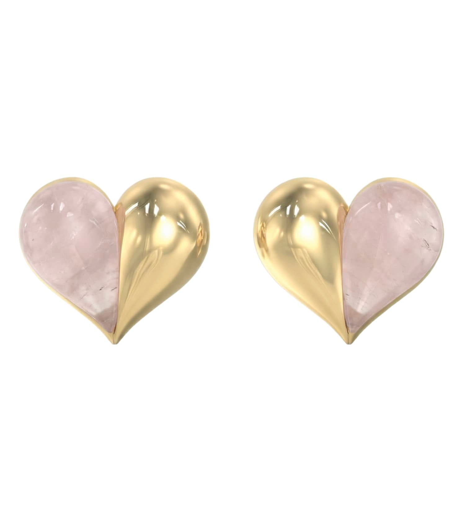 Ladies True Colors Earrings Gold Steel
