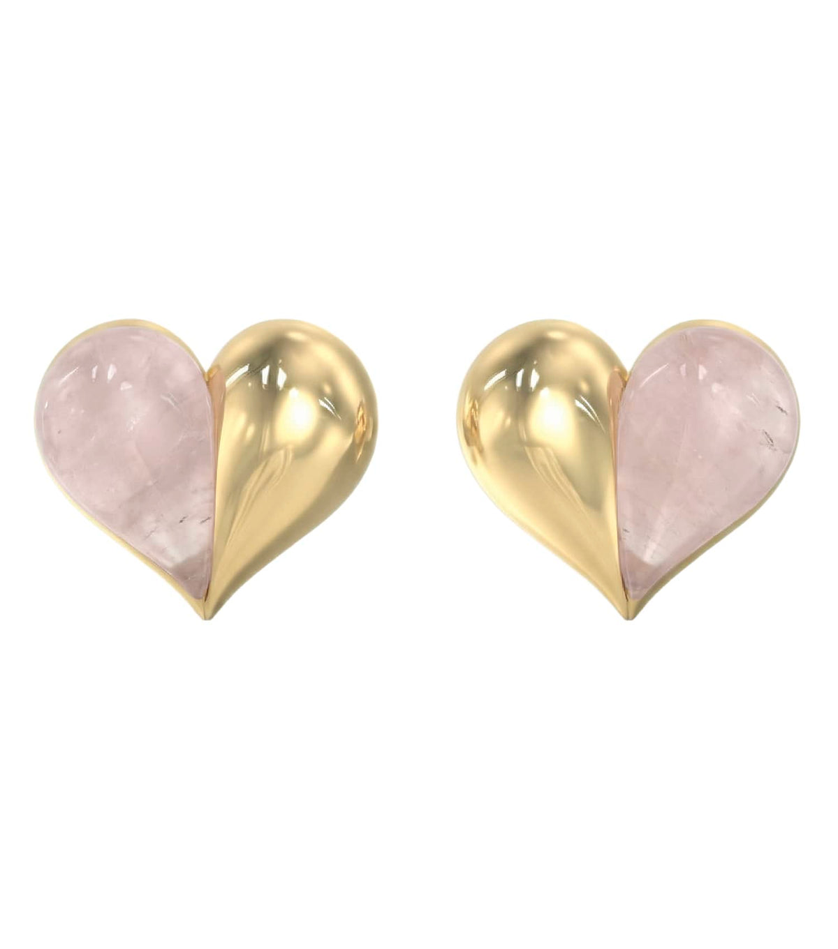 Ladies True Colors Earrings Gold Steel