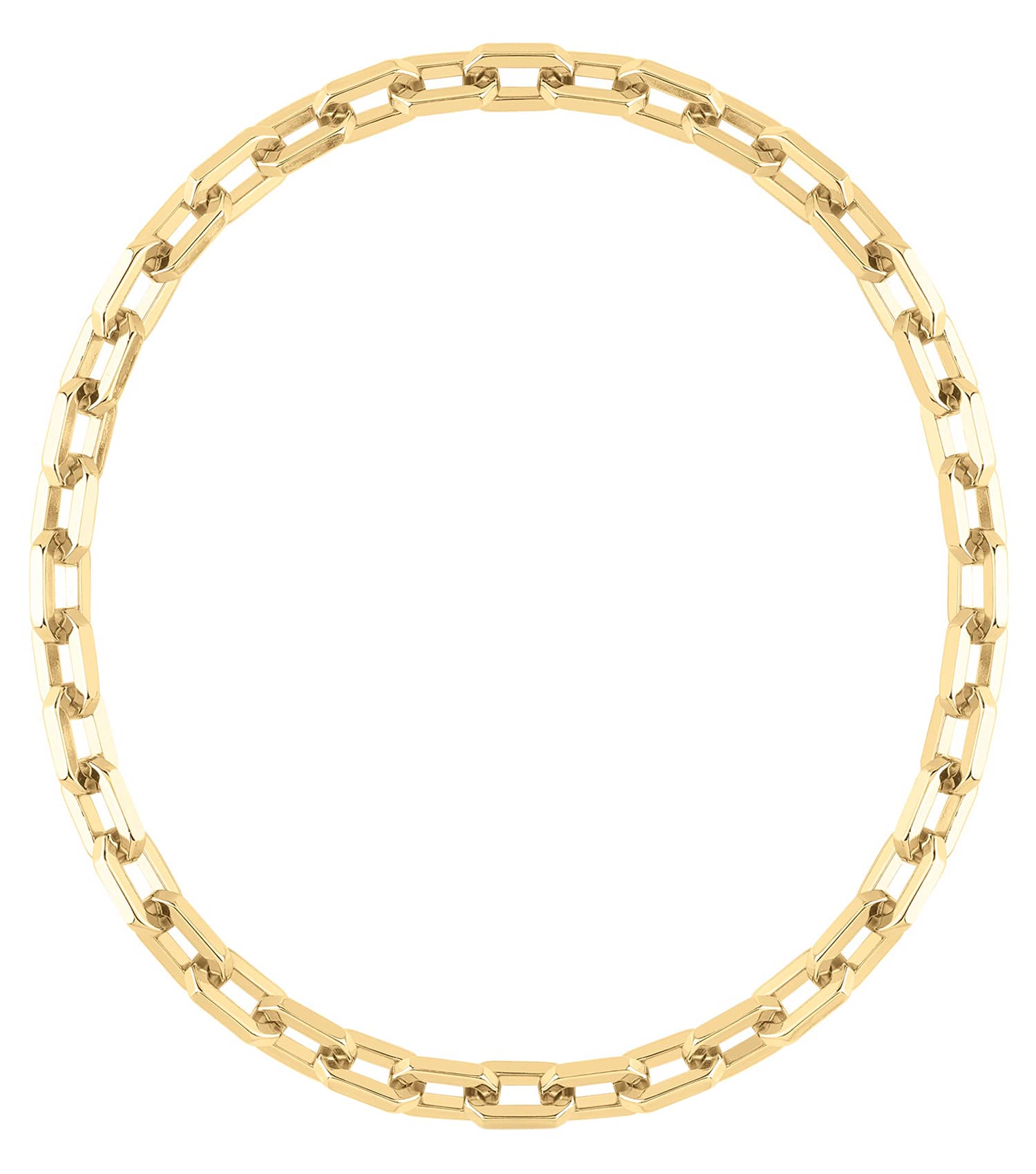 Women Guess Id Necklace Gold Steel
