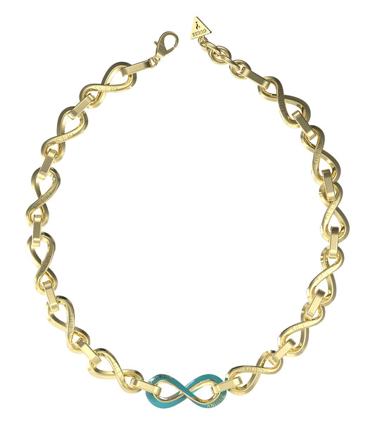 Women Guess Id Necklace