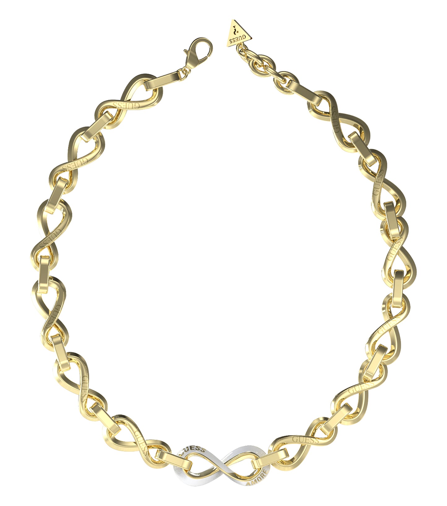 Women Guess Id Necklace