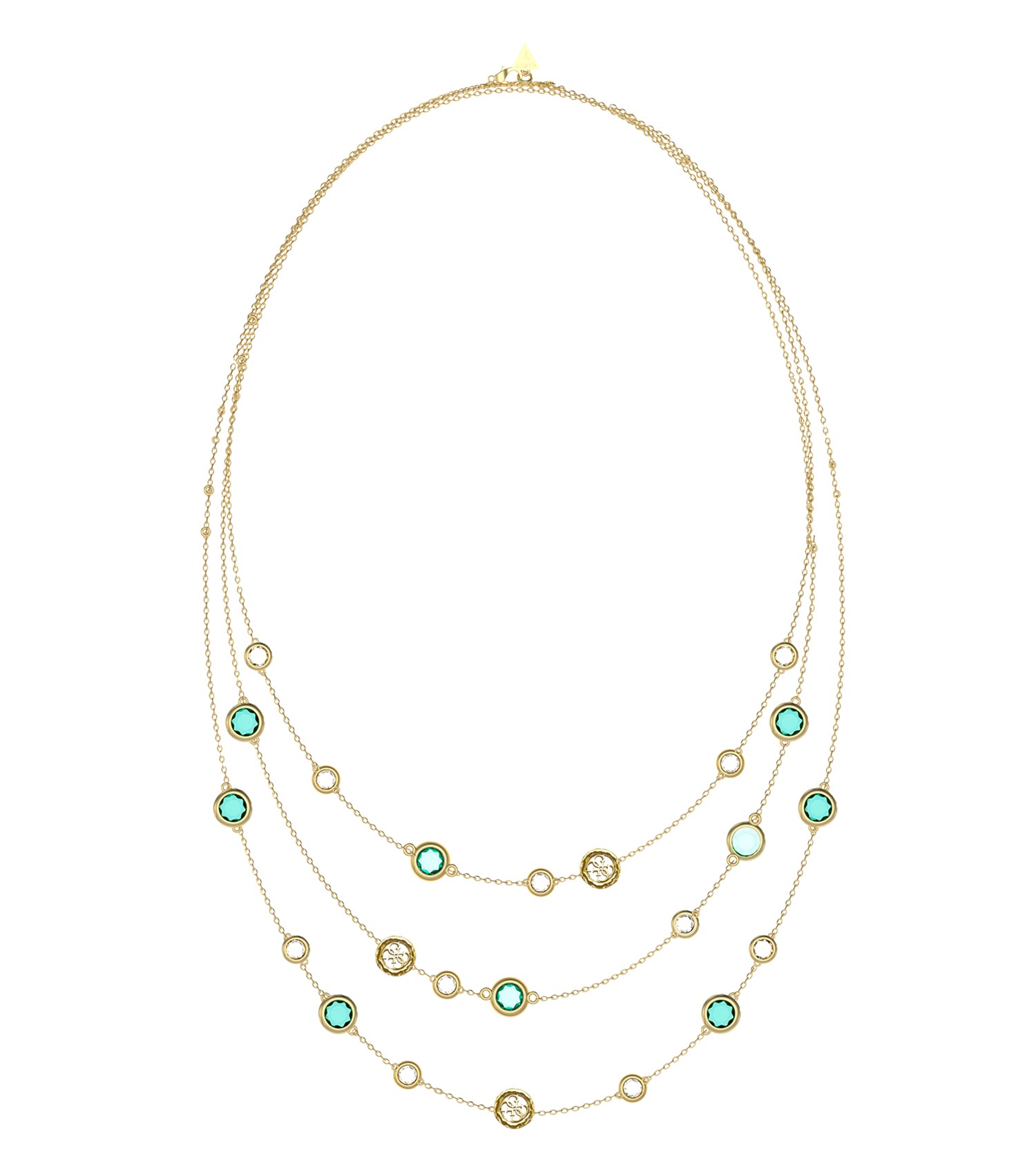 Women Guess Id Necklace