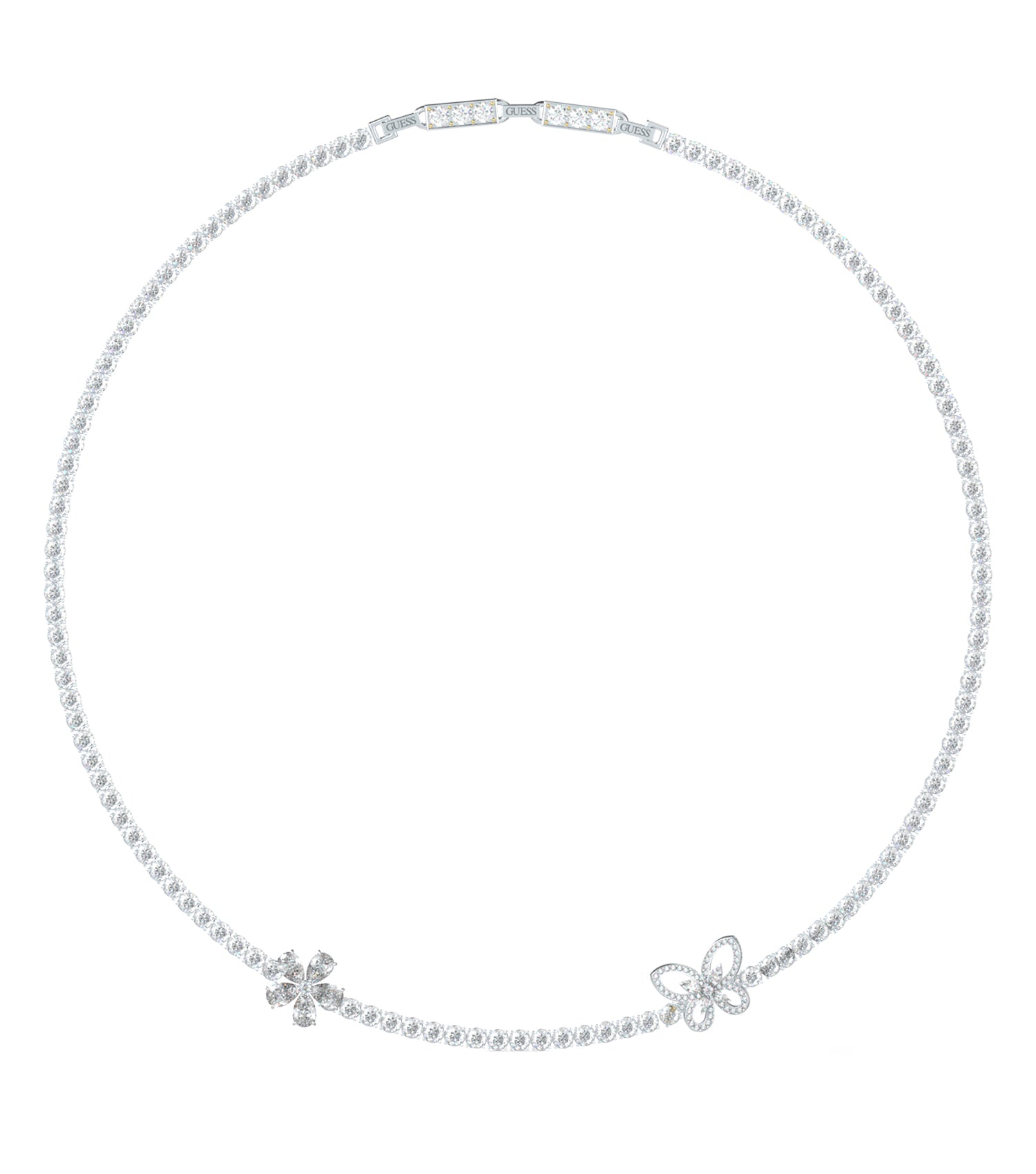 Women Guess Id Necklace