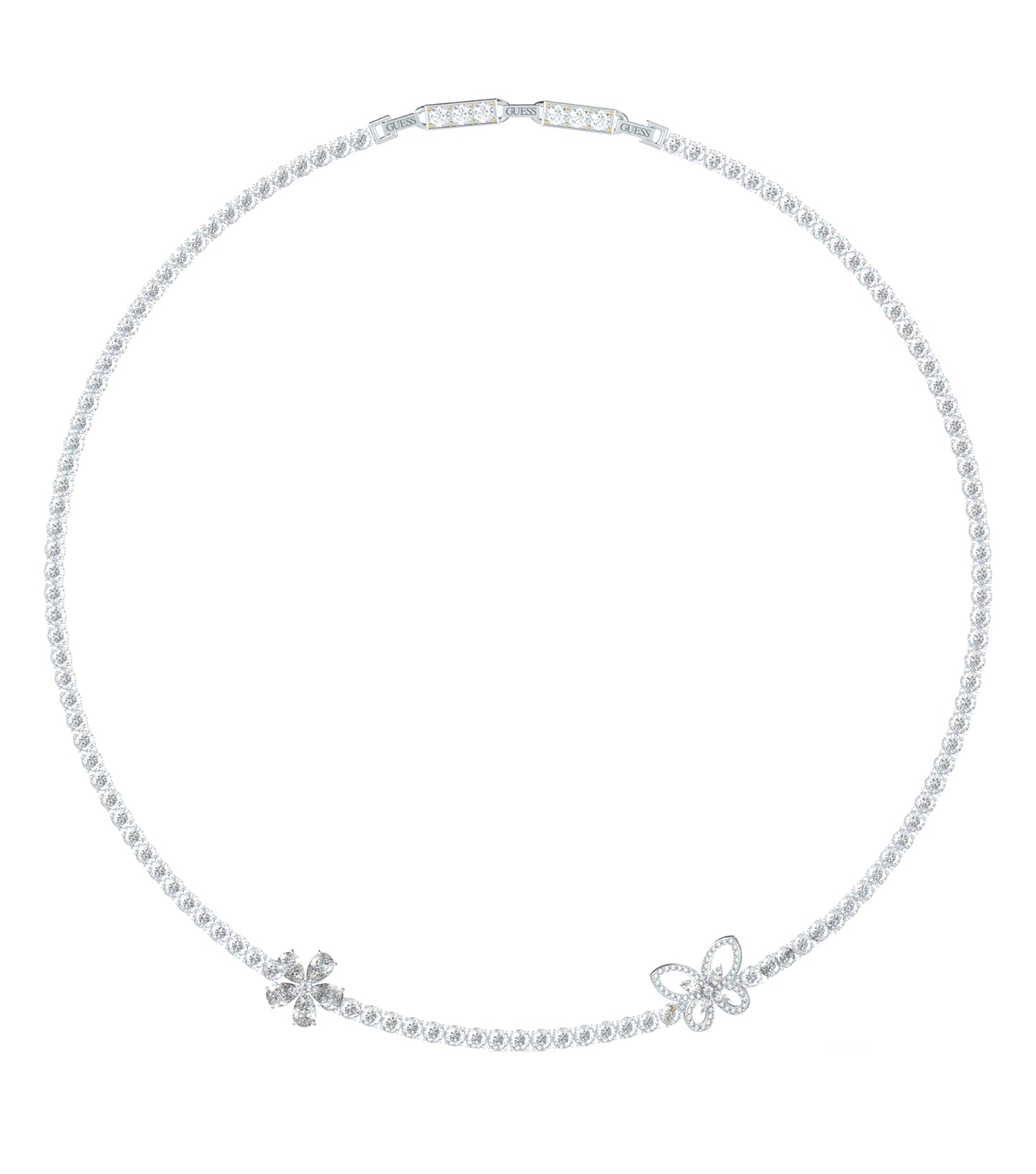 Women Guess Id Necklace