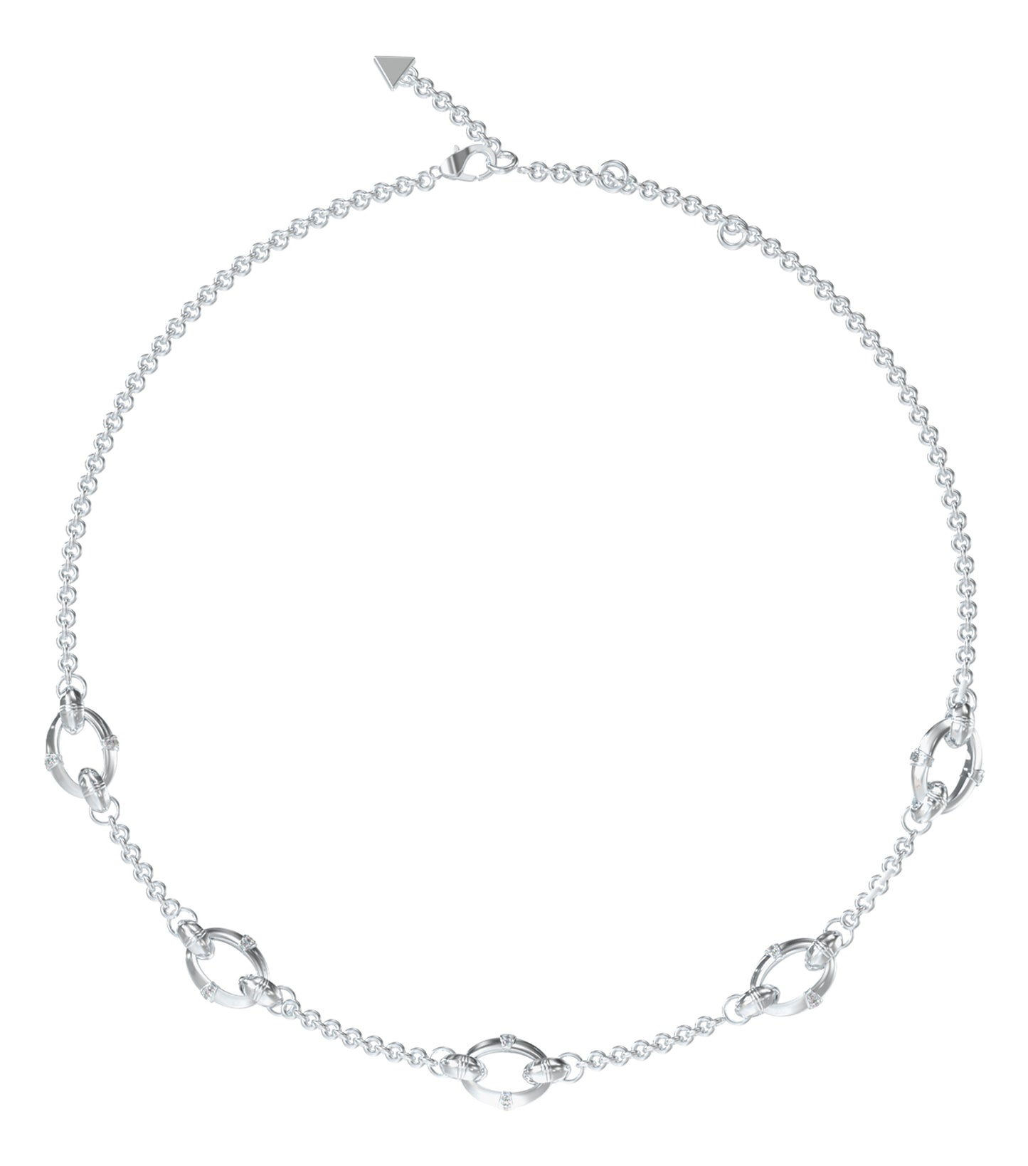 Women Guess Id Necklace