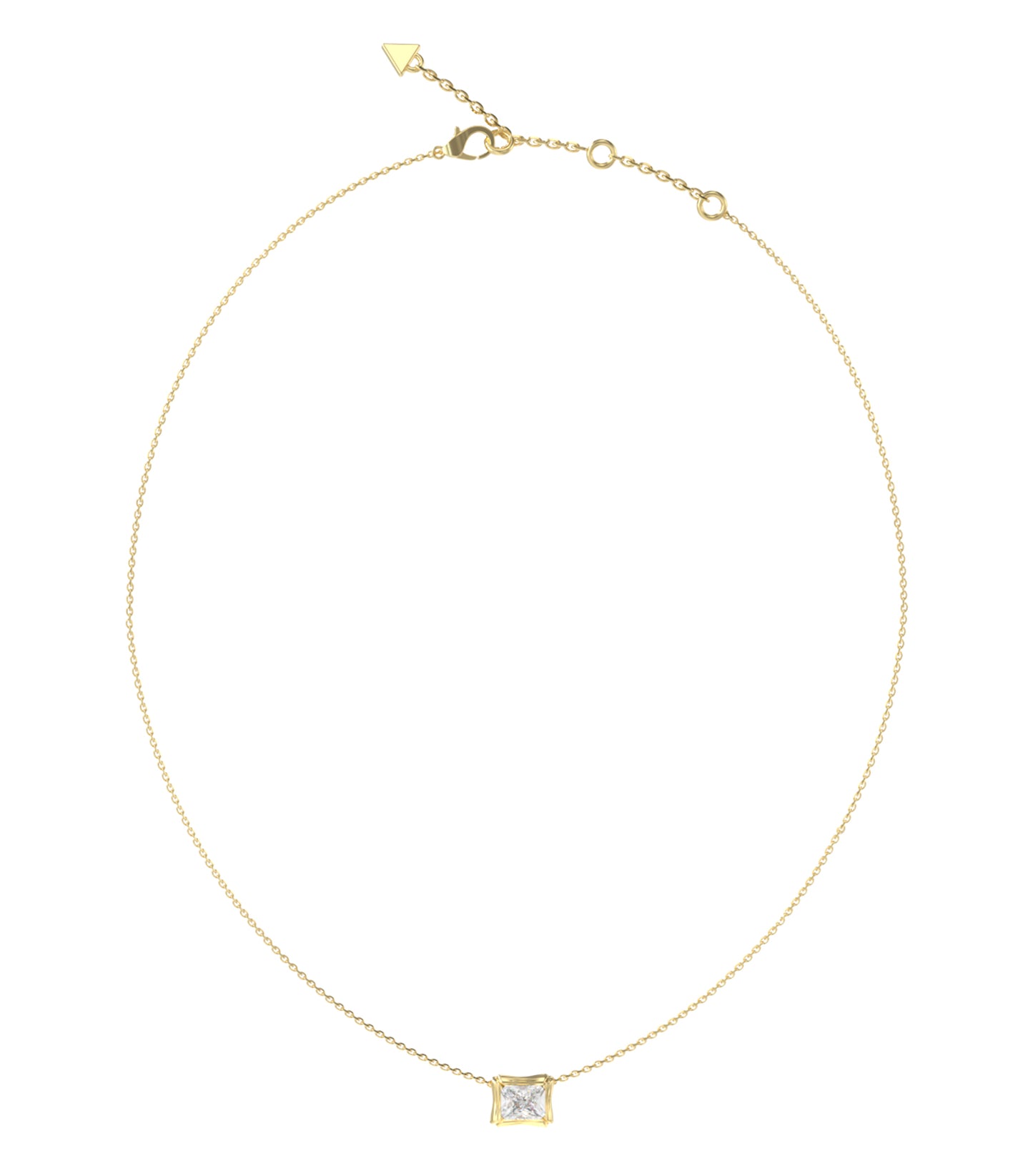 Women Guess Id Necklace
