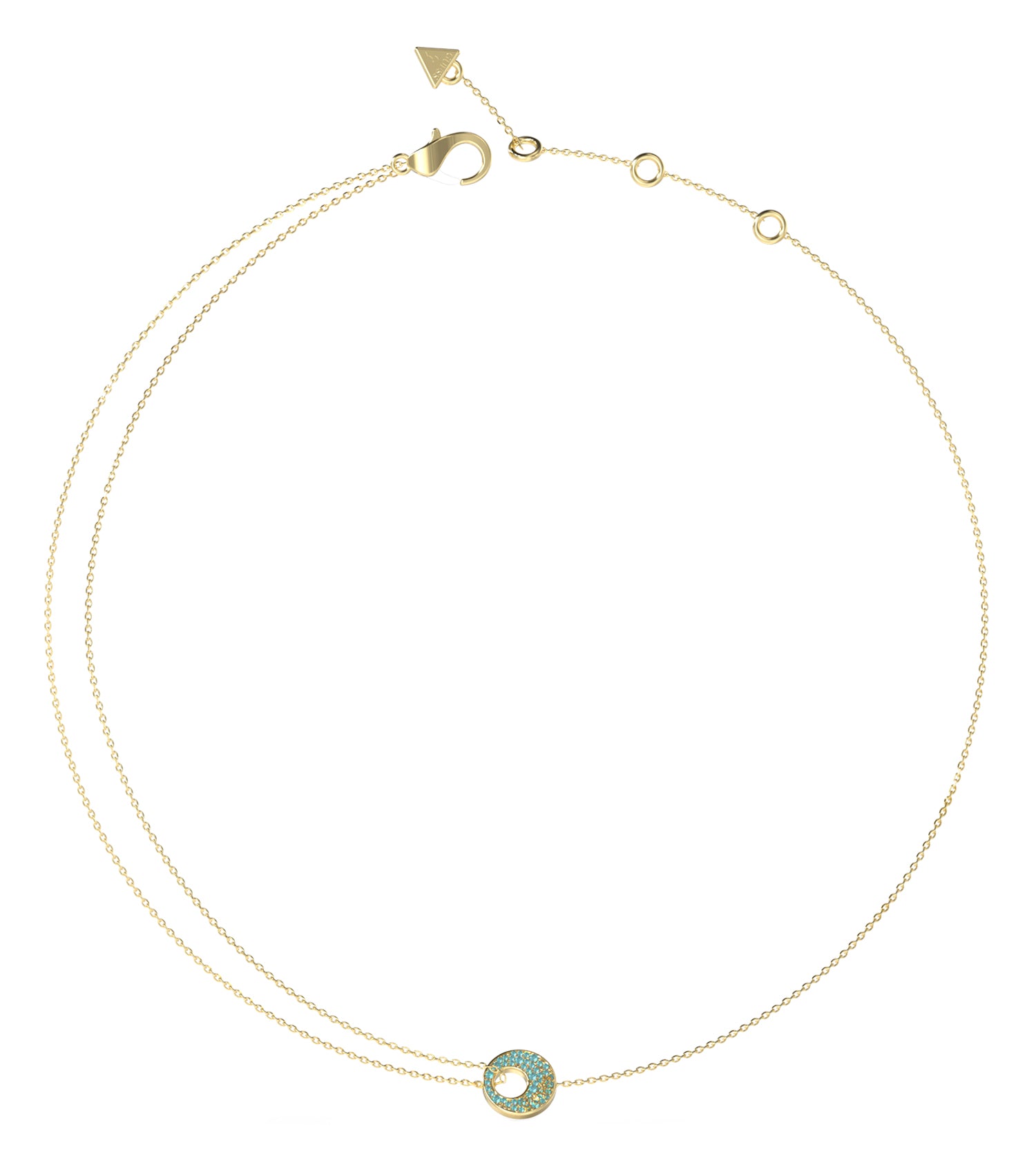 Women Guess Id Necklace