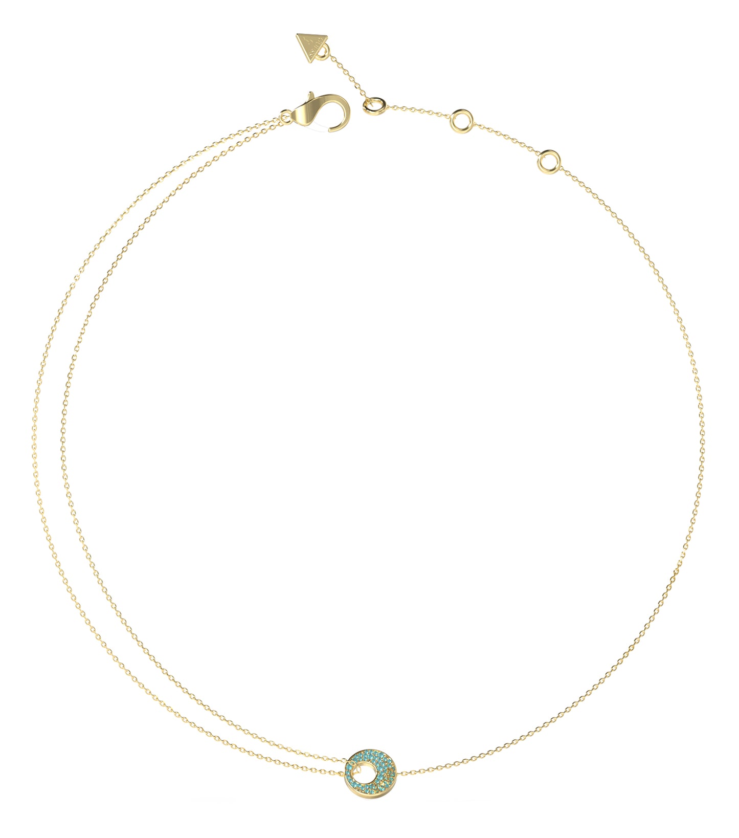 Women Guess Id Necklace
