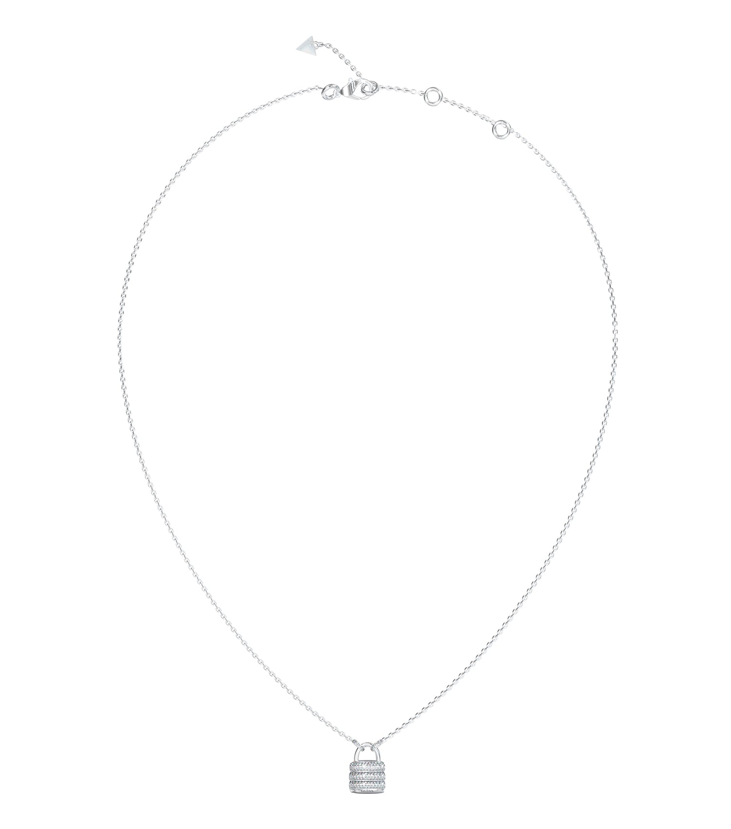 Ladies Guess My Secret Necklace Gold Steel