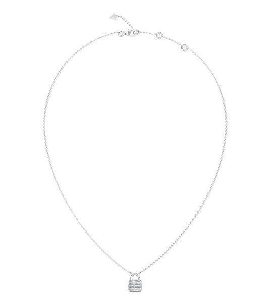 Ladies Guess My Secret Necklace Gold Steel