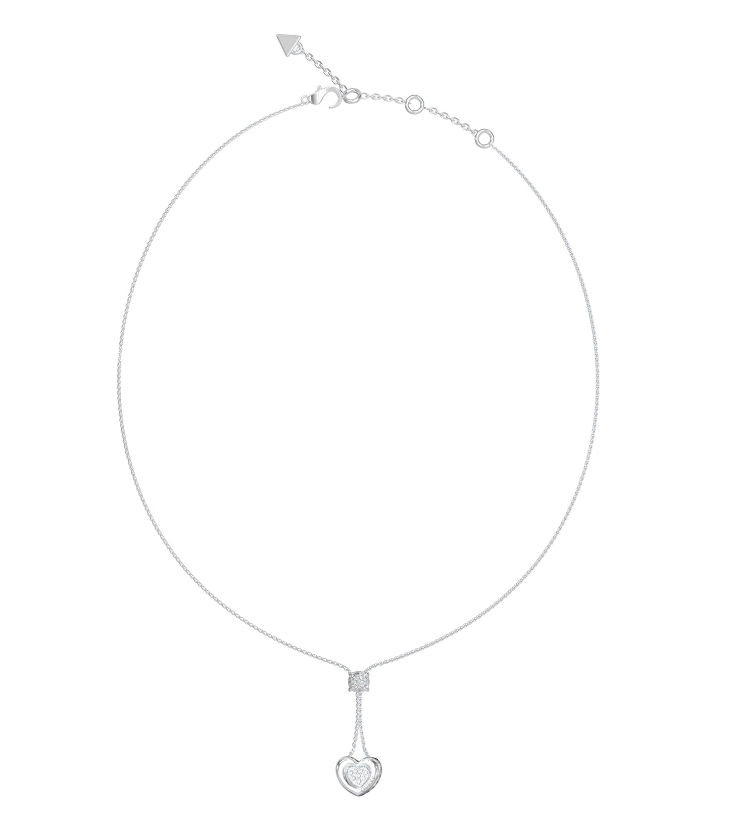 Ladies L.O.V.E. Necklace Gold Steel