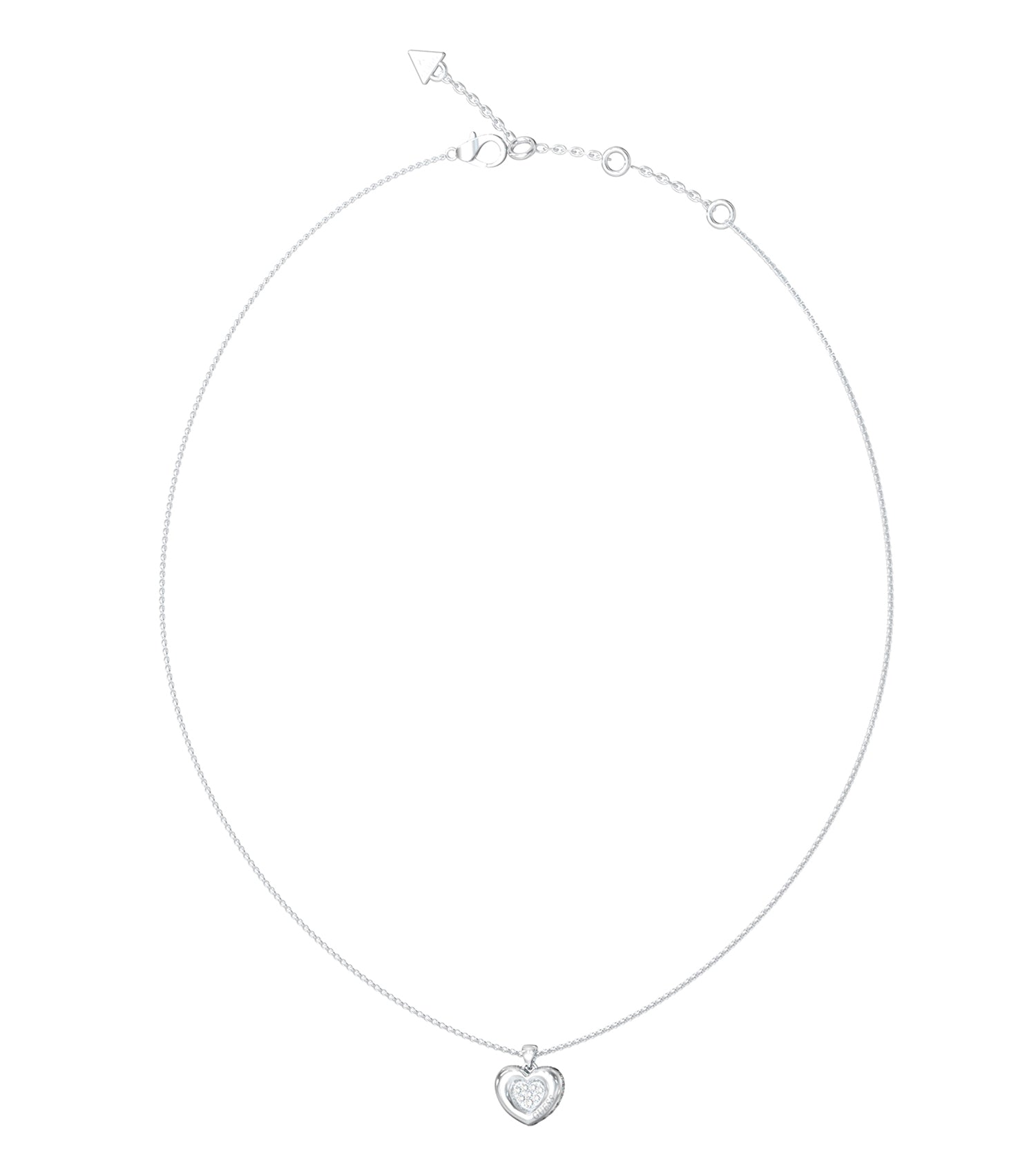 Ladies L.O.V.E. Necklace Gold Steel