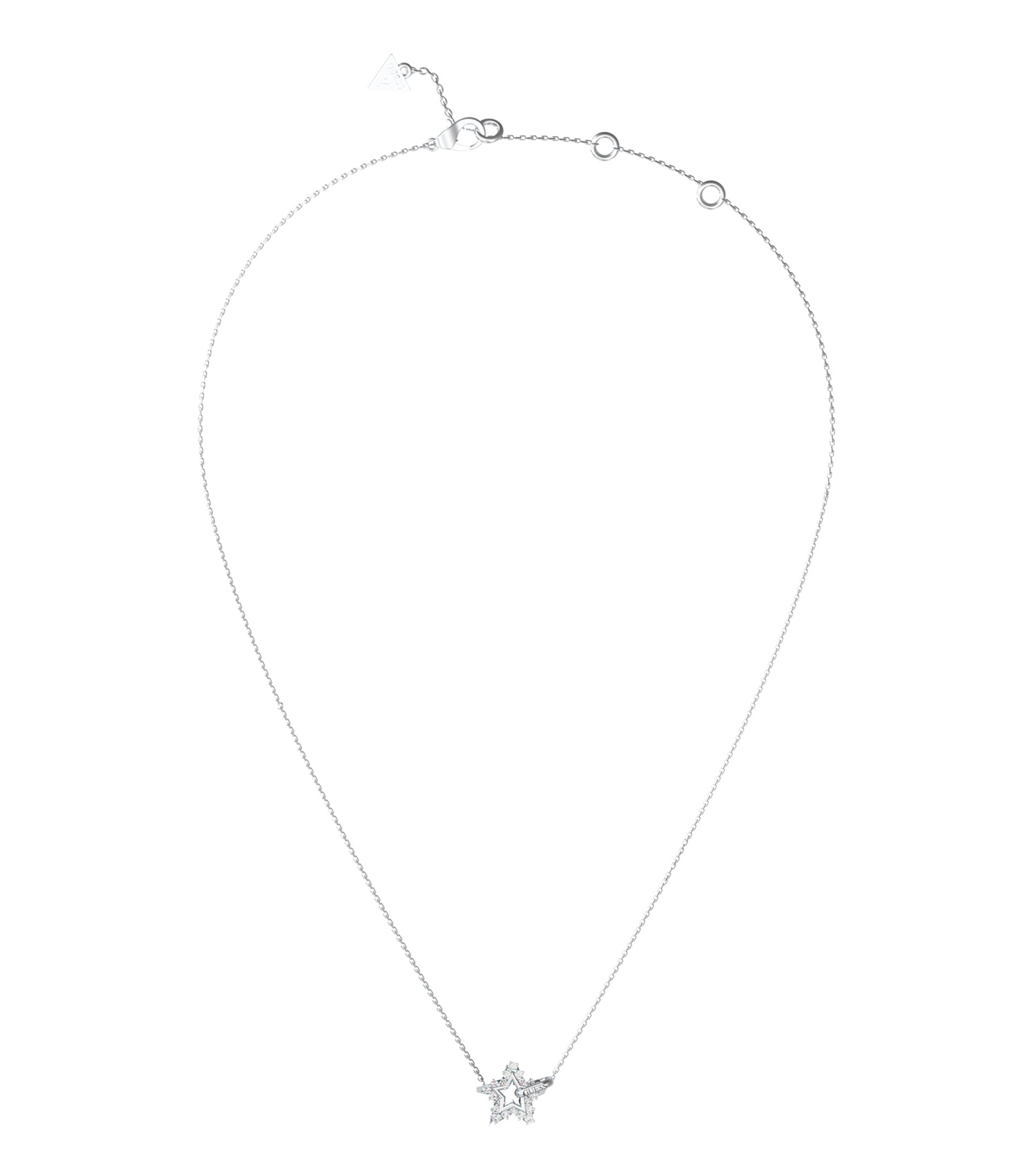 Ladies Iconique Necklace Gold Steel