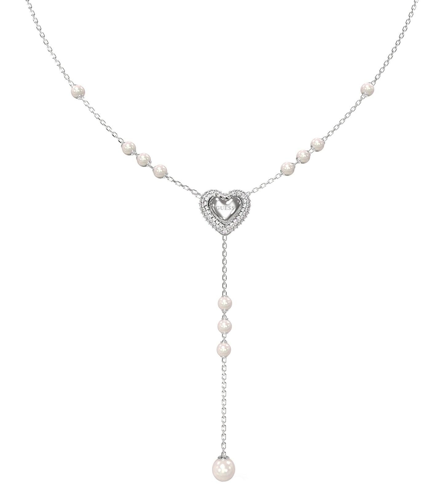 Ladies Beloved Necklace Silver Steel