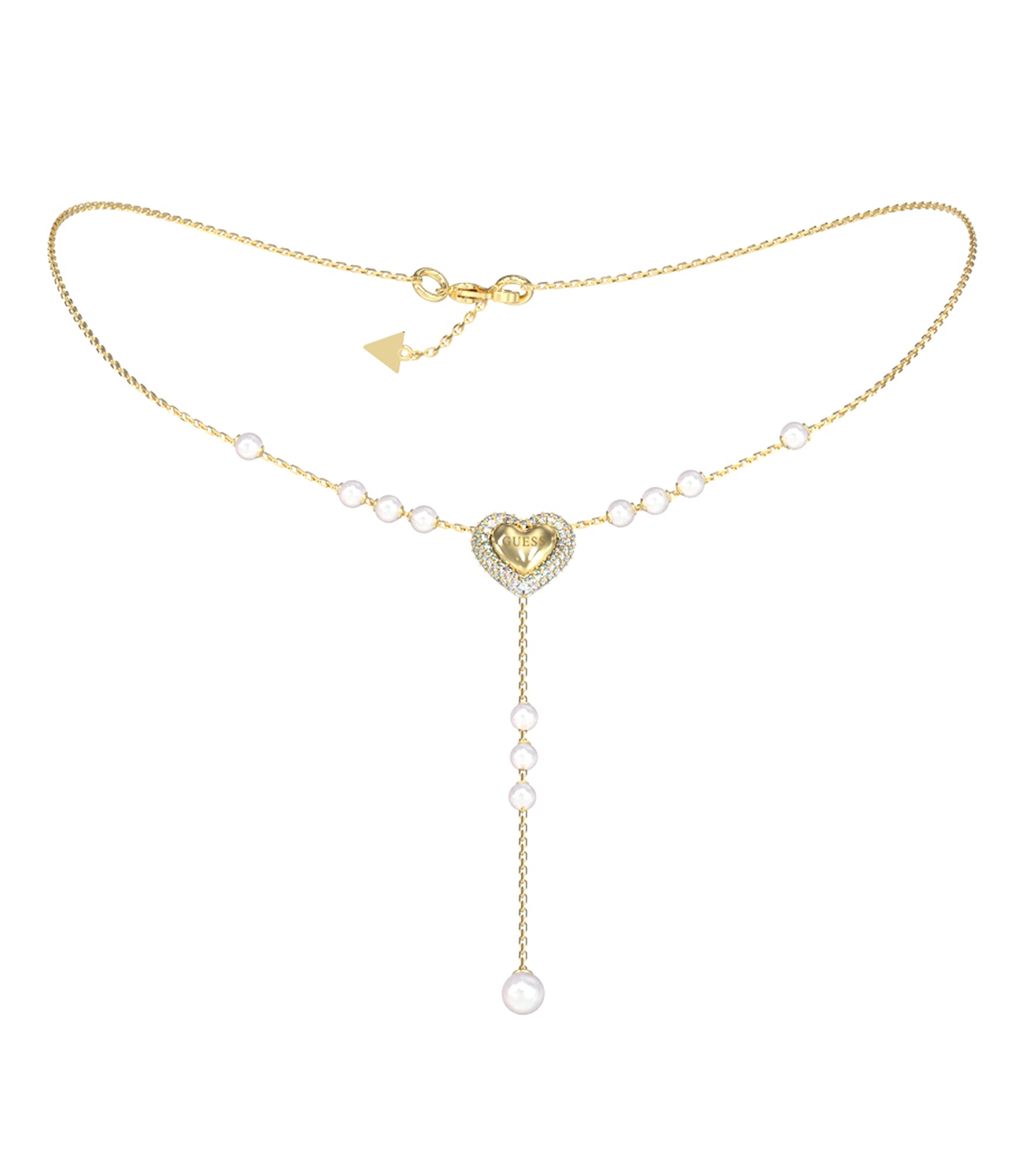 Ladies Beloved Necklace Silver Steel