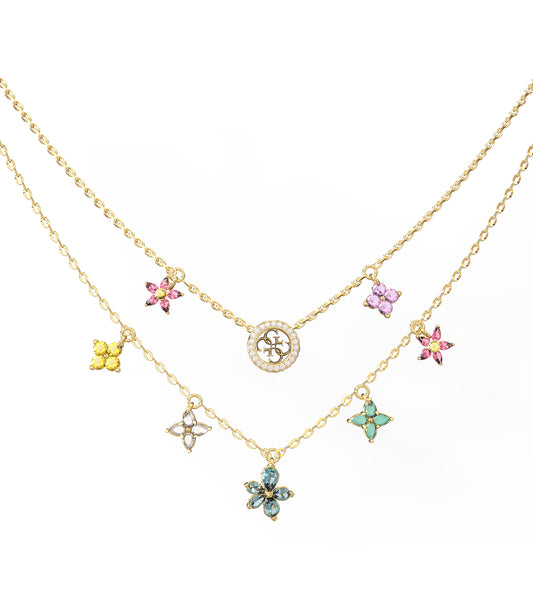 Ladies Secret Garden Necklace  Steel | Ramadan Edition