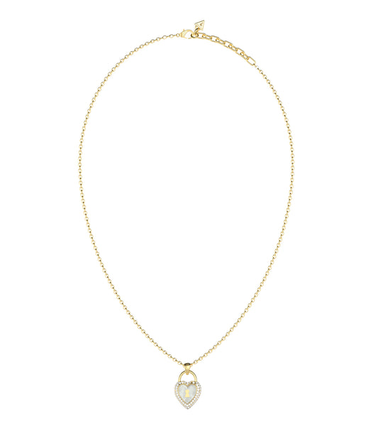 Ladies Love Bites Necklace  Steel