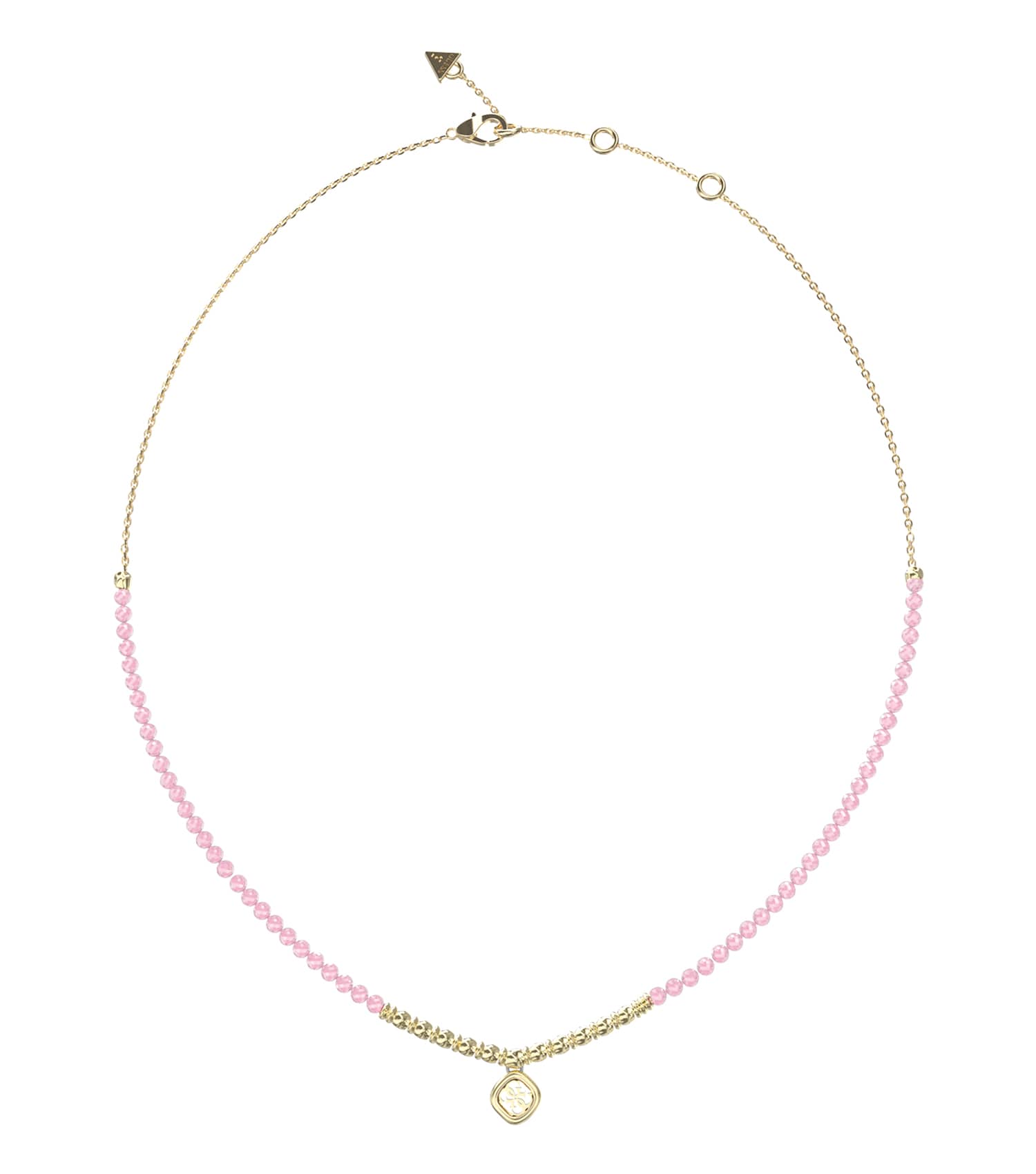 Women Jaipur Splendor Necklace Gold Steel