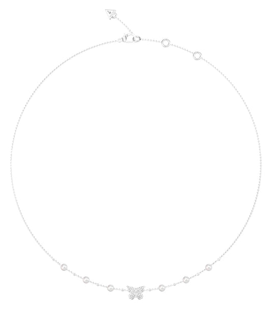 Women Borboleta Necklace Gold Steel