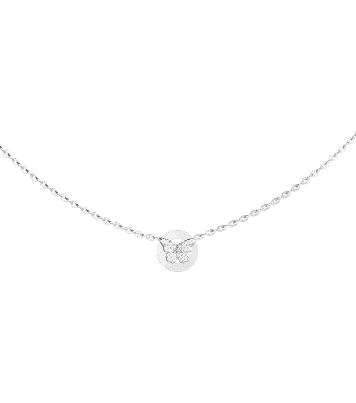 Women Borboleta Necklace Gold Steel