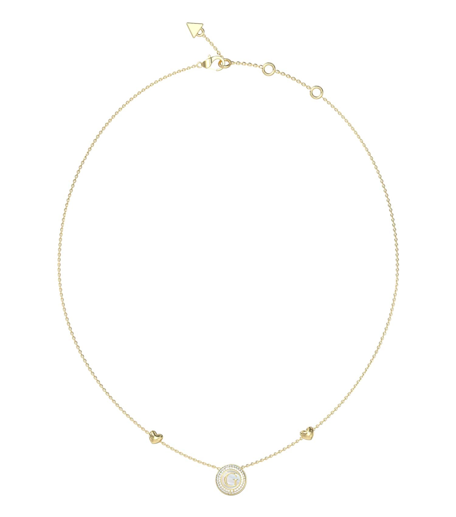 Women G Talisman Necklace Gold Steel