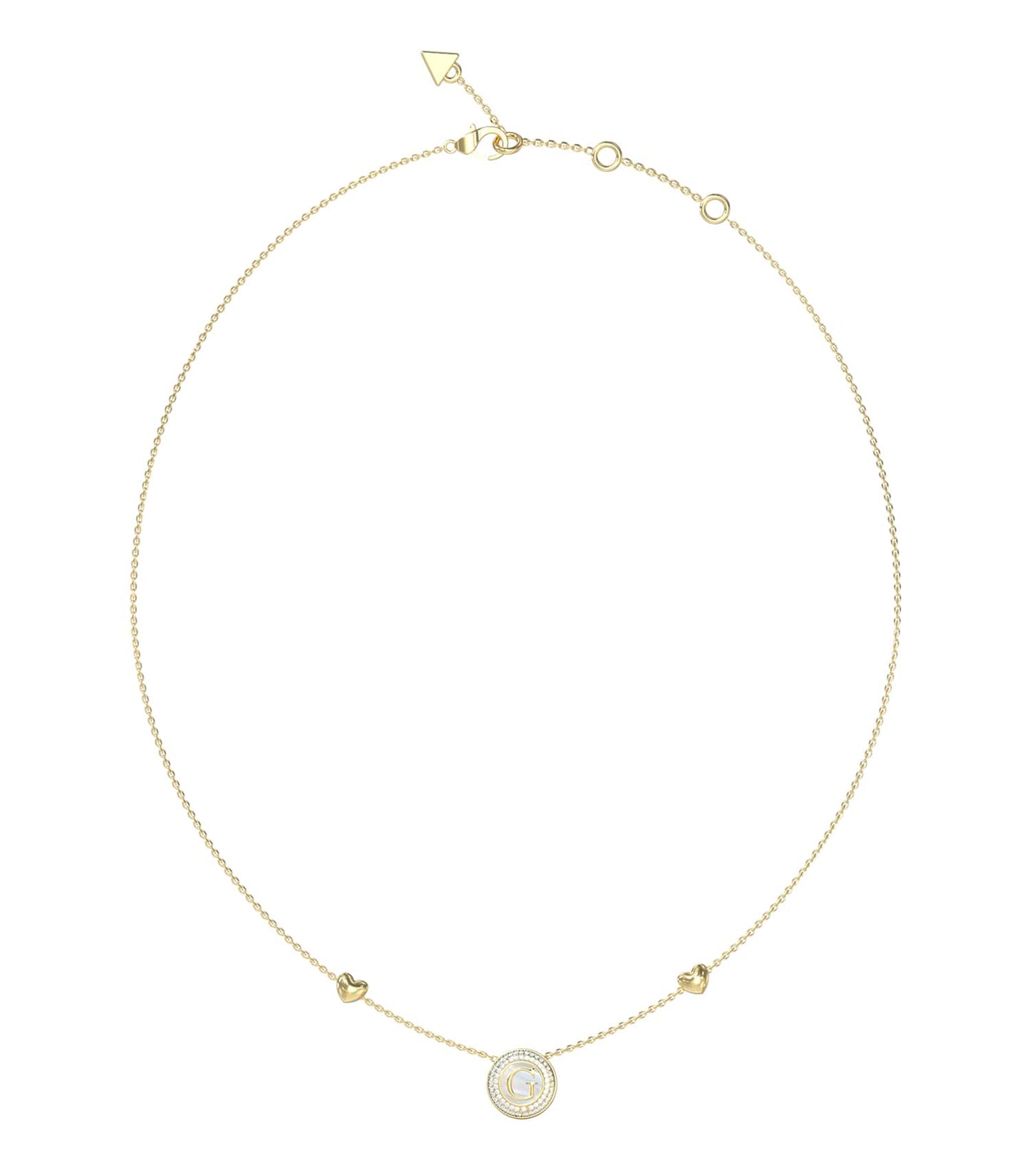 Women G Talisman Necklace Gold Steel