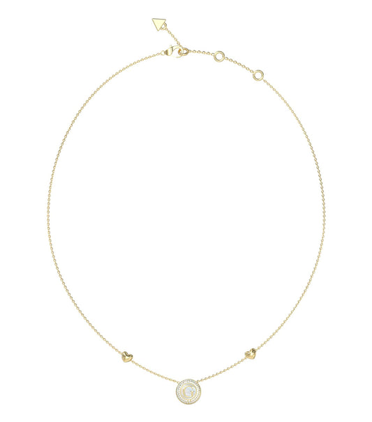 Women G Talisman Necklace Gold Steel