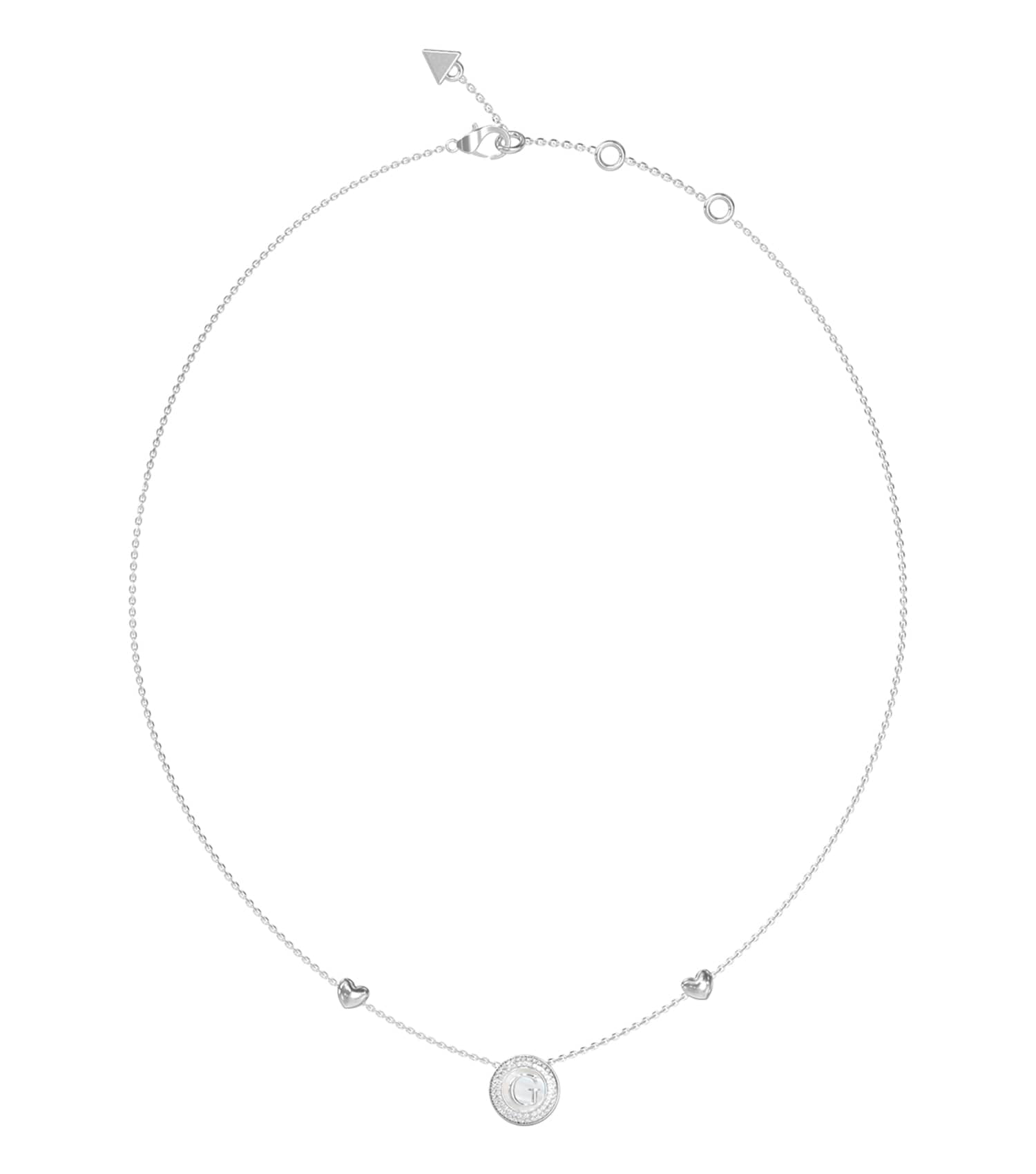 Women G Talisman Necklace Silver Steel