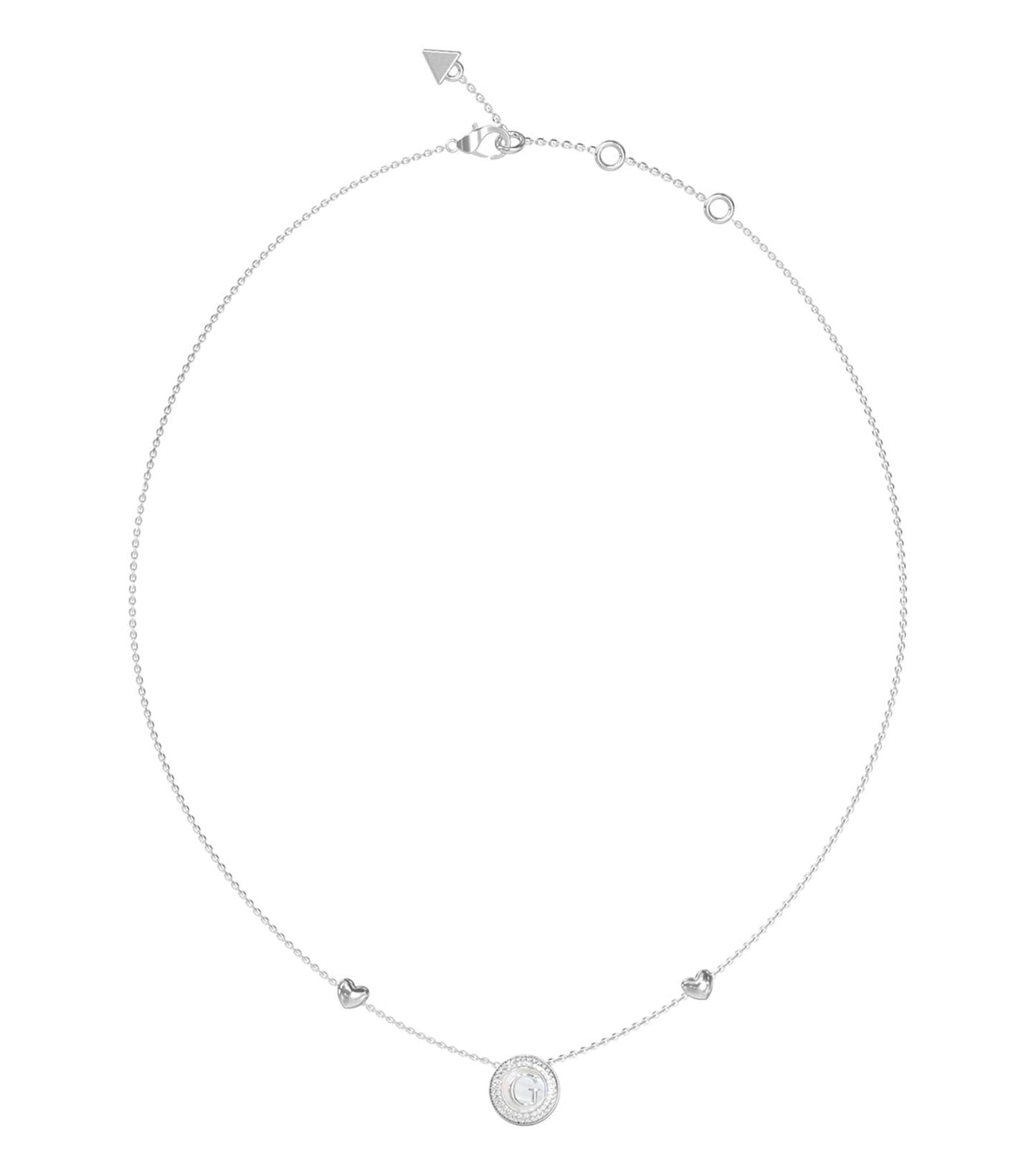 Women G Talisman Necklace Silver Steel
