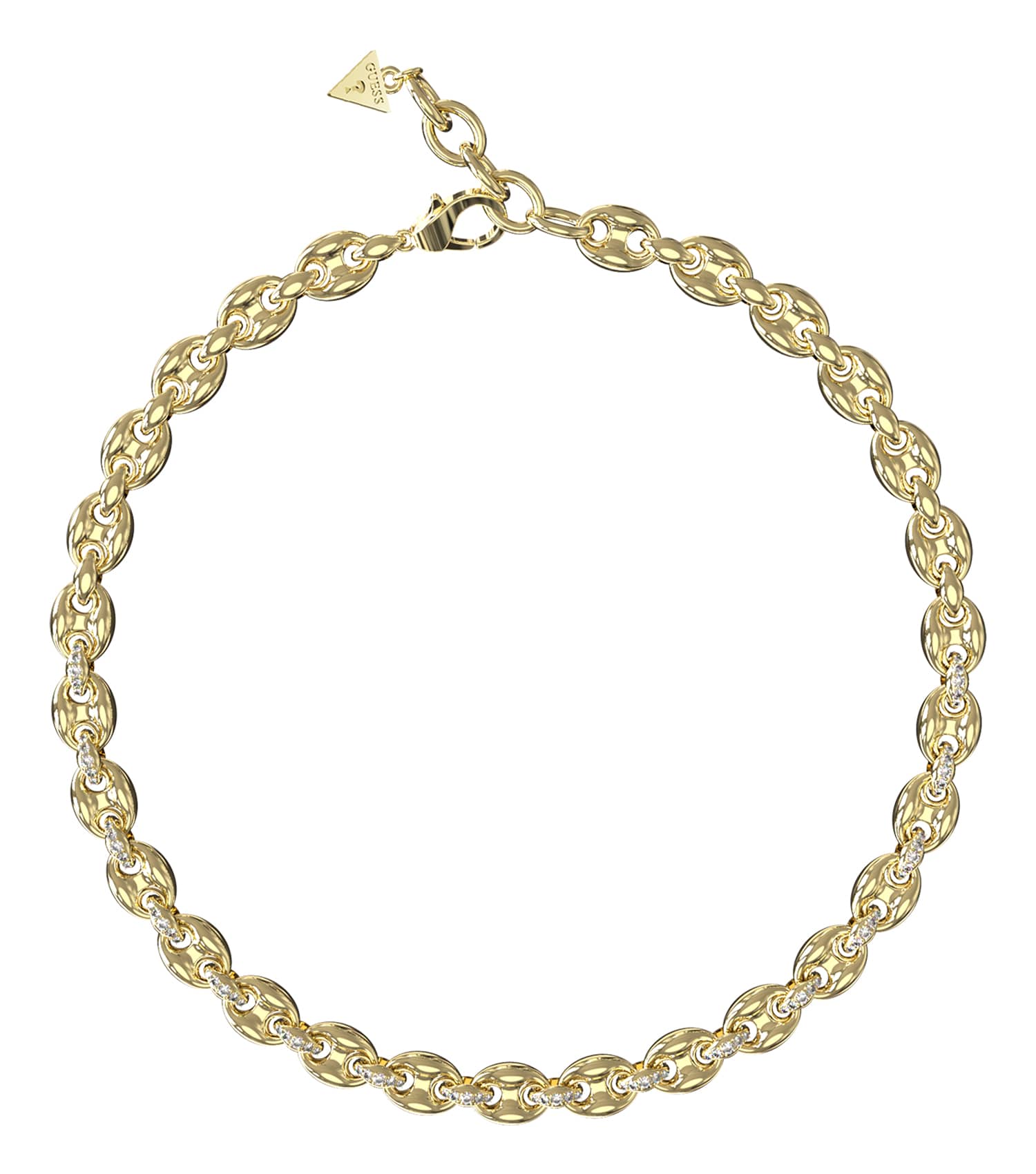 Women Marina Necklace Gold Steel