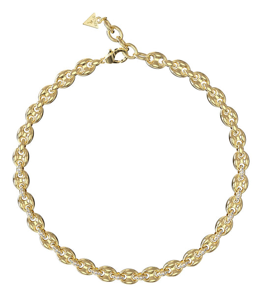 Women Marina Necklace Gold Steel