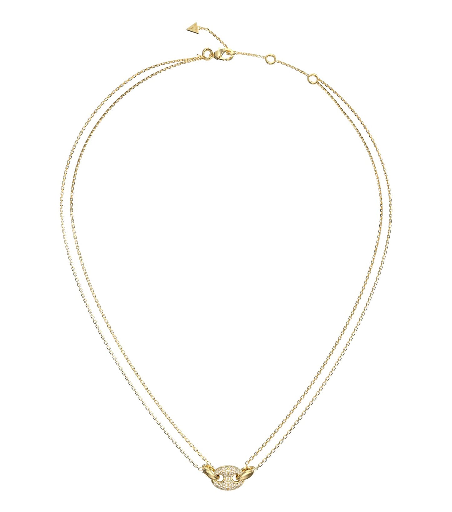 Women Marina Necklace Gold Steel