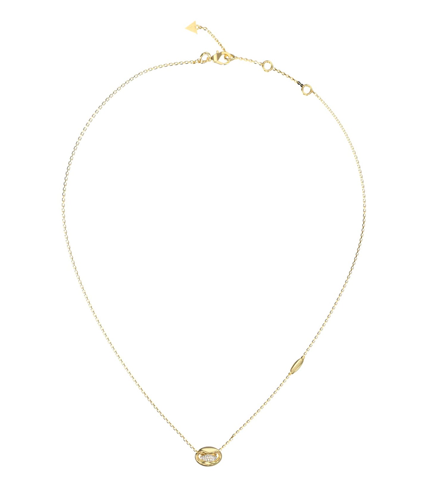 Women Marina Necklace Gold Steel