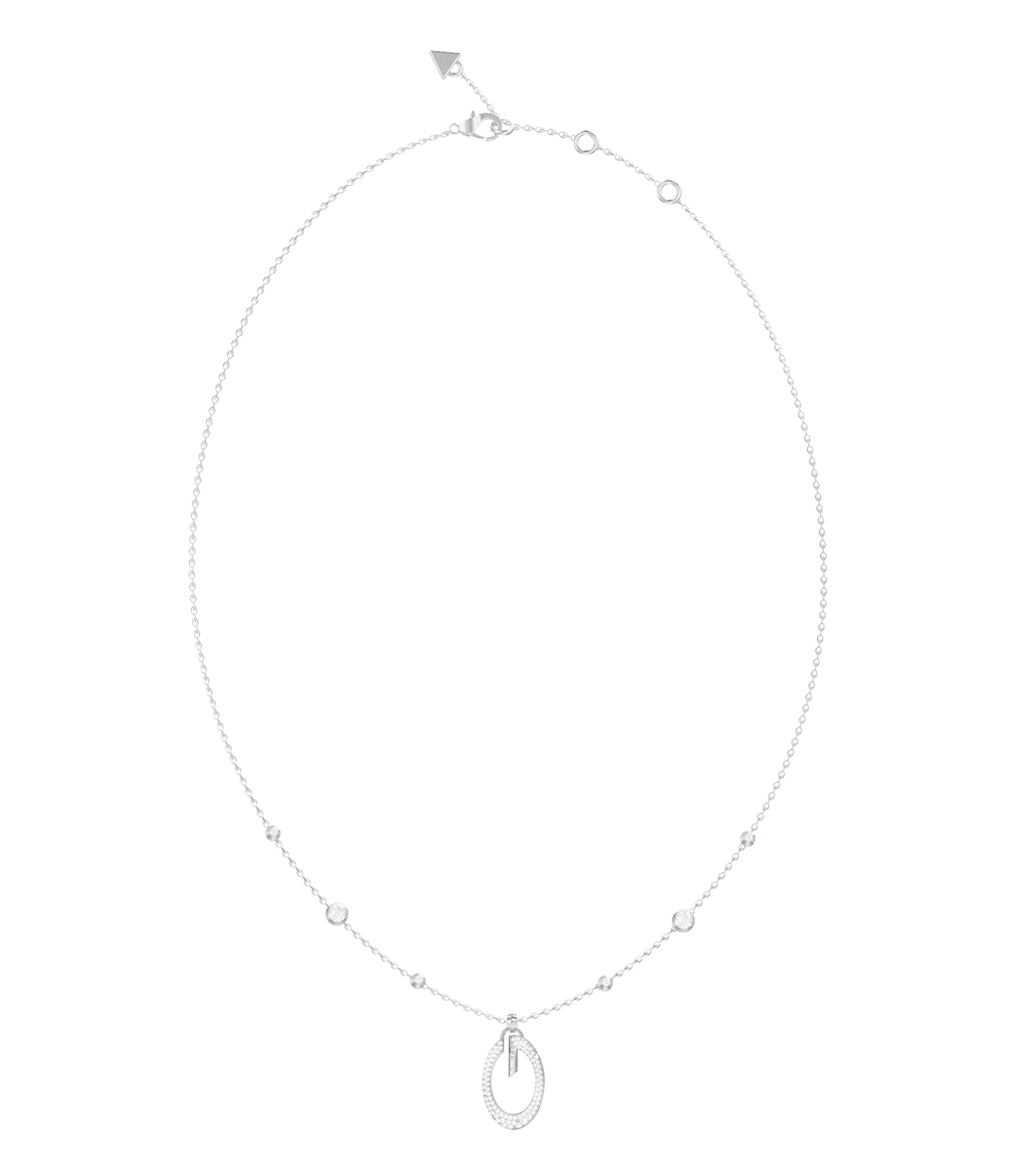Ladies G Camden Necklace Silver Steel