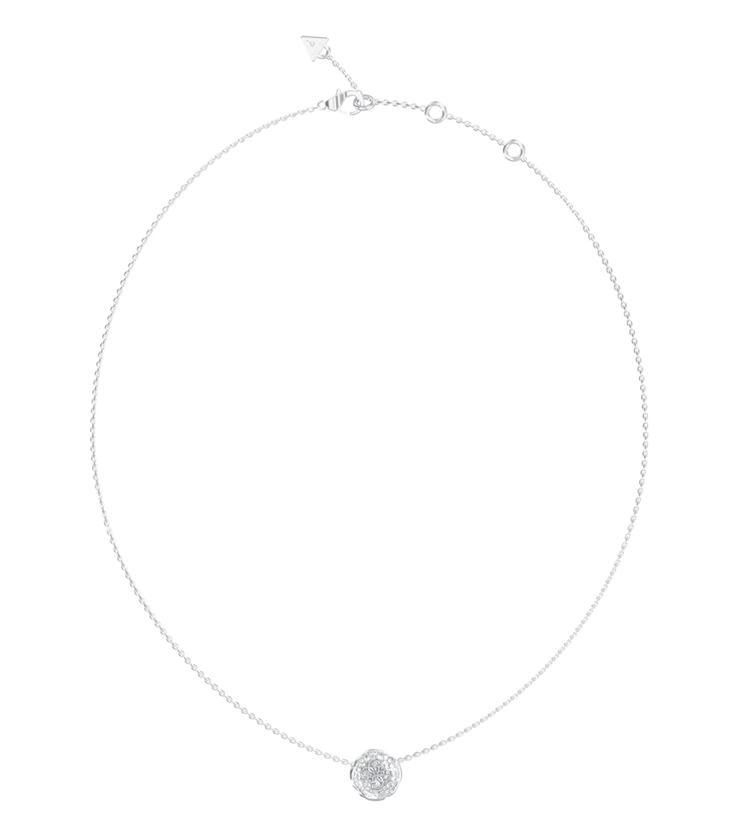 Ladies Morning Grace Necklace Silver Steel