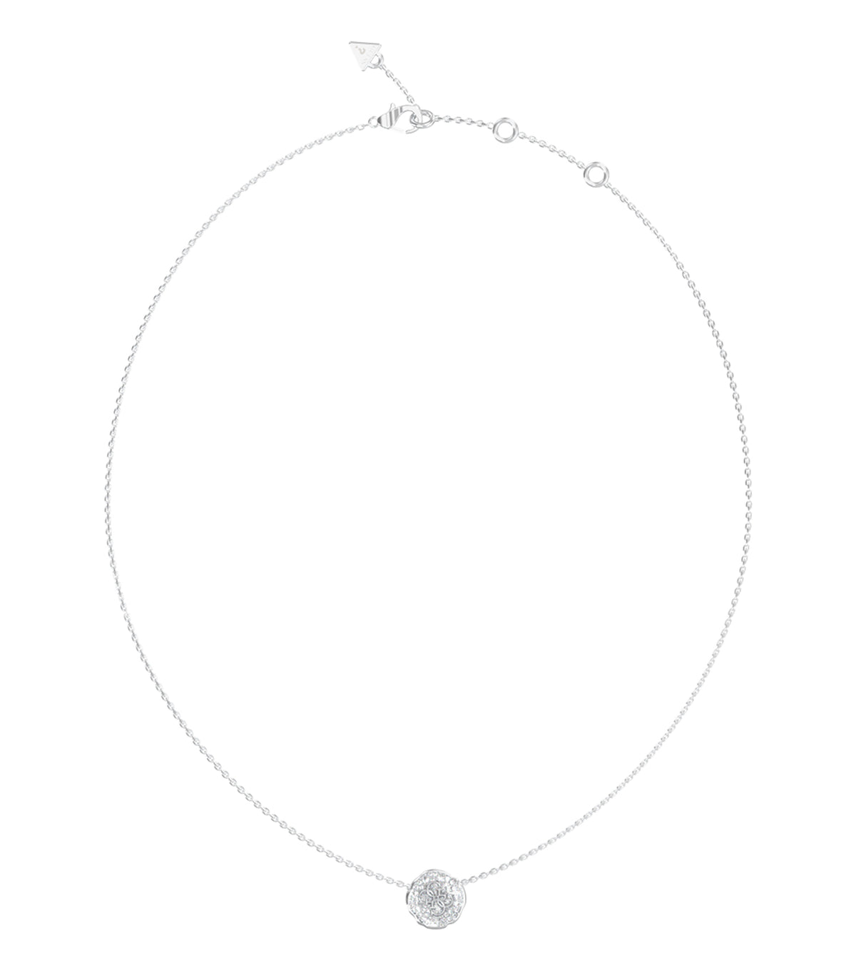 Ladies Morning Grace Necklace Silver Steel