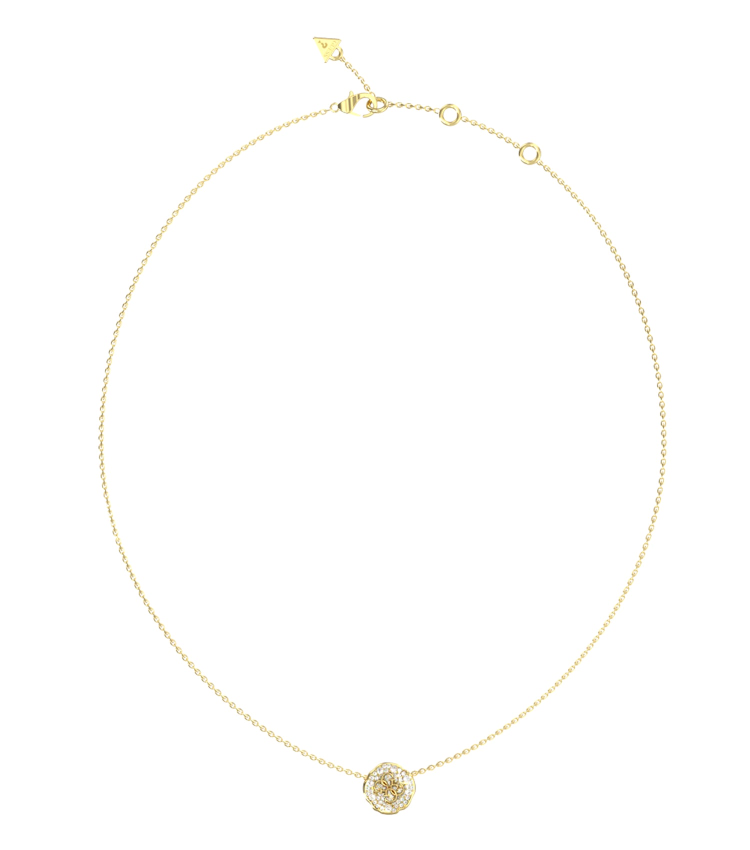 Ladies Morning Grace Necklace Silver Steel
