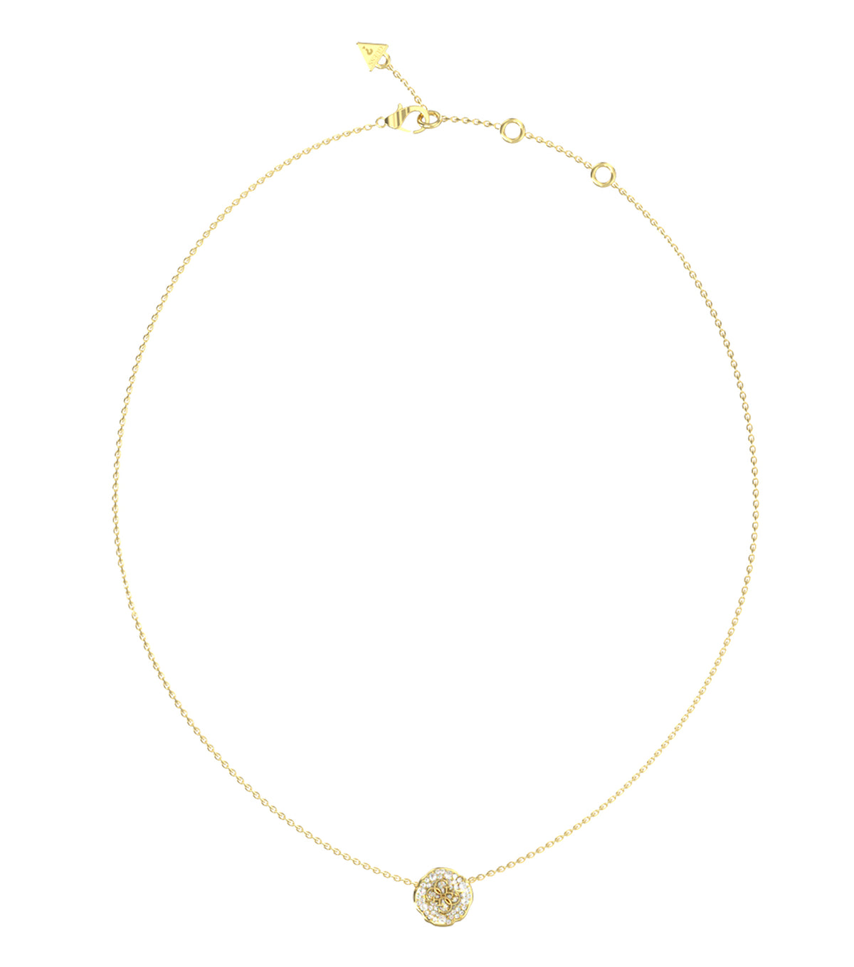 Ladies Morning Grace Necklace Silver Steel