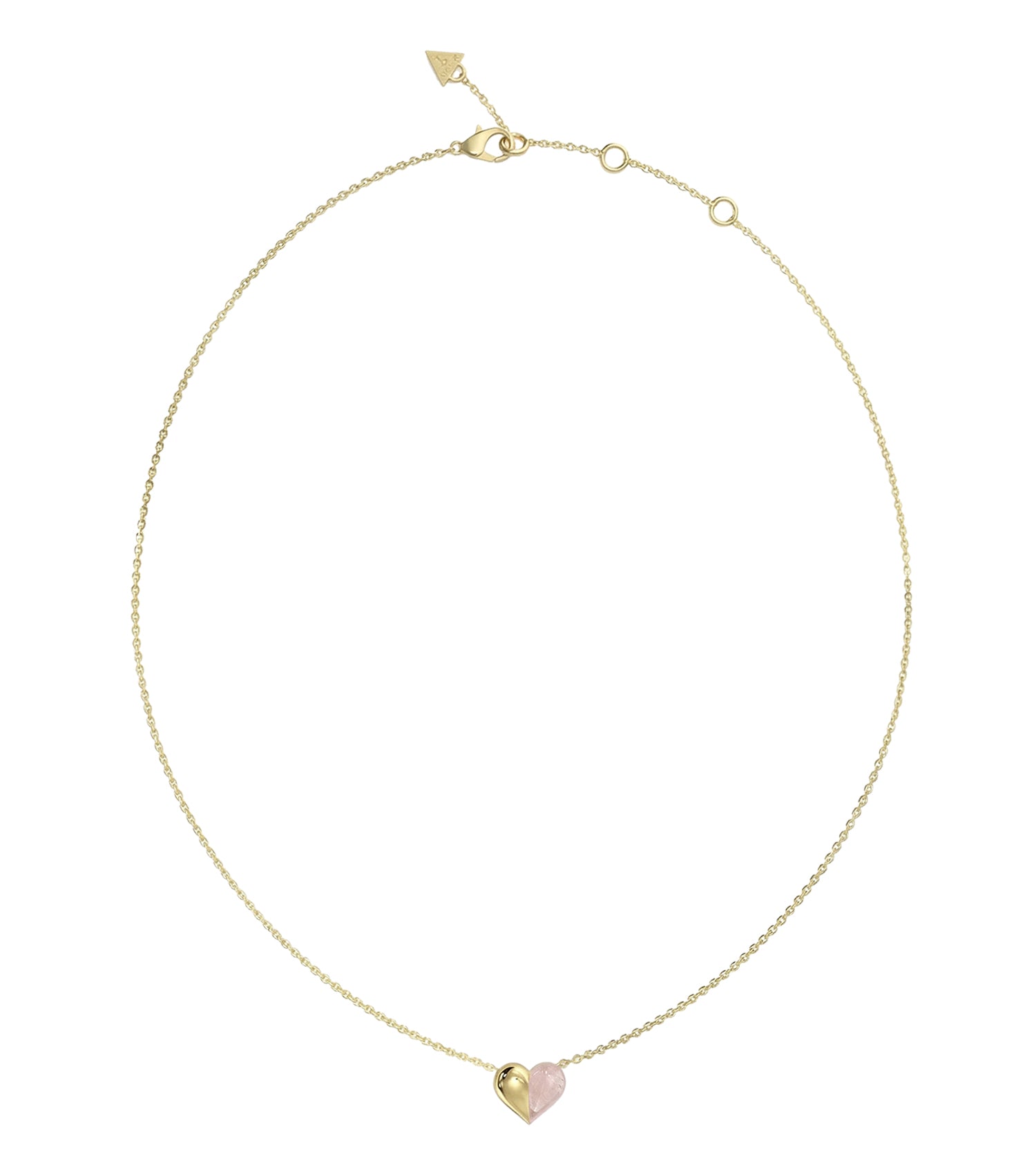 Ladies True Colors Necklace Gold Steel