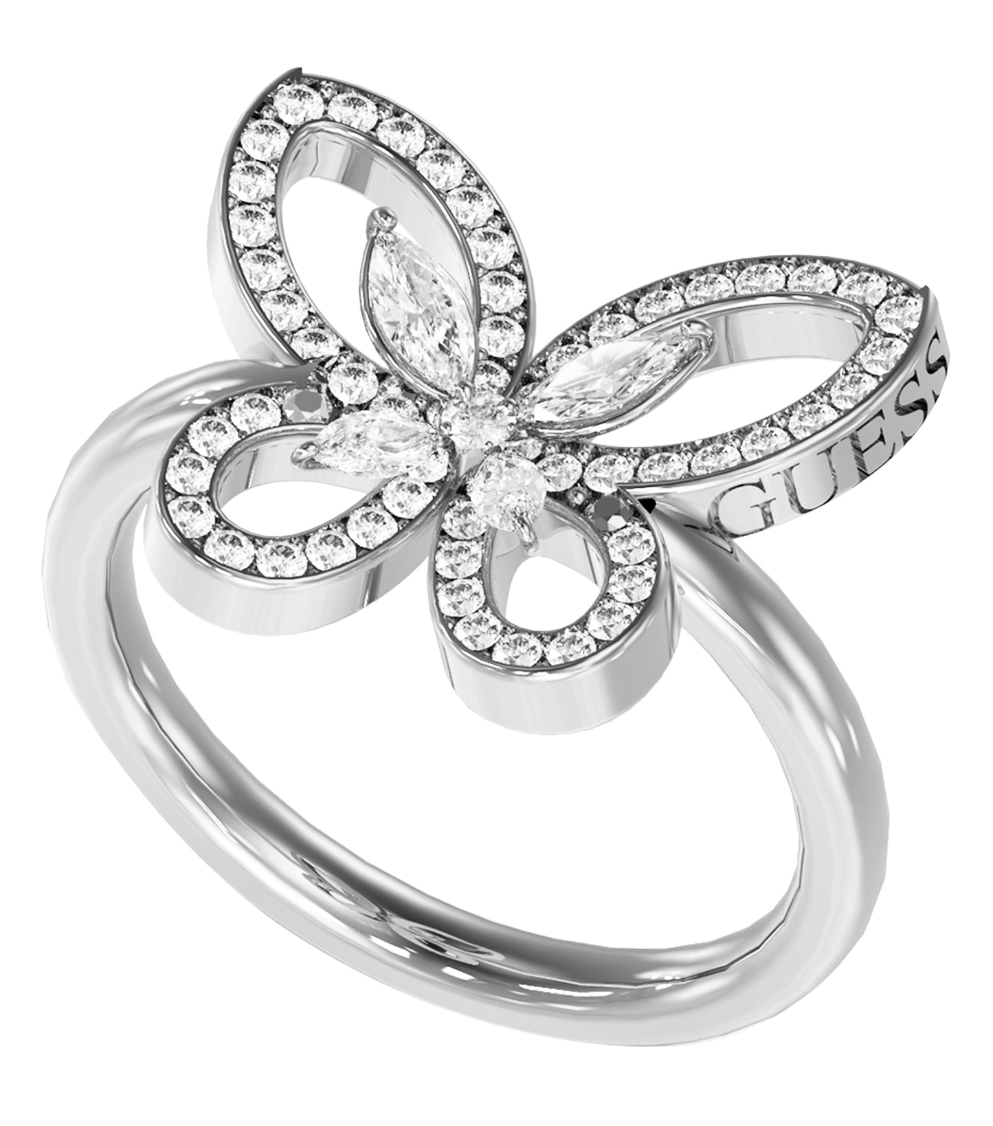 Women Guess Id Ring