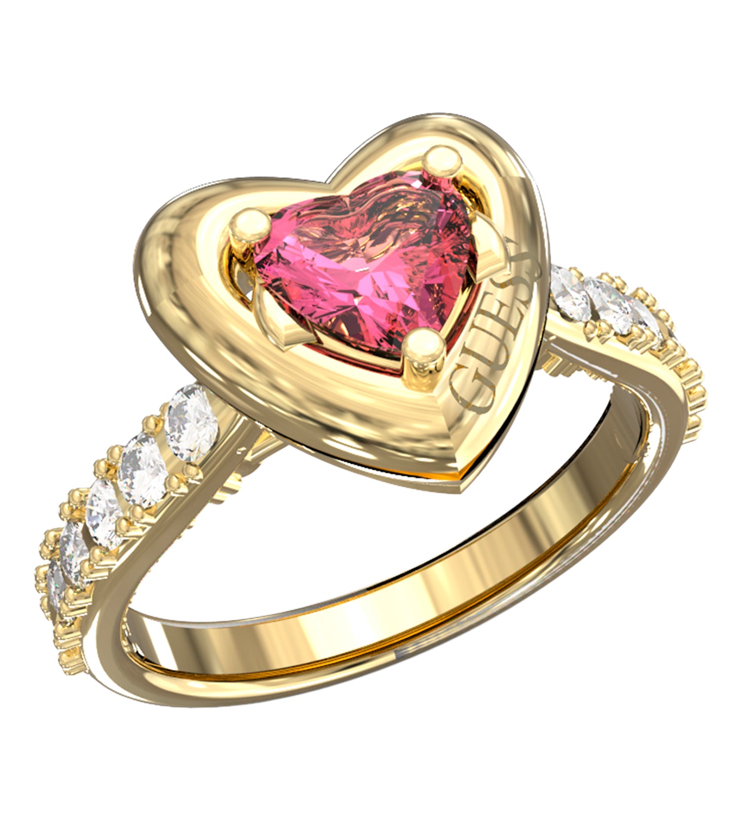 Ladies Beloved Ring  Steel